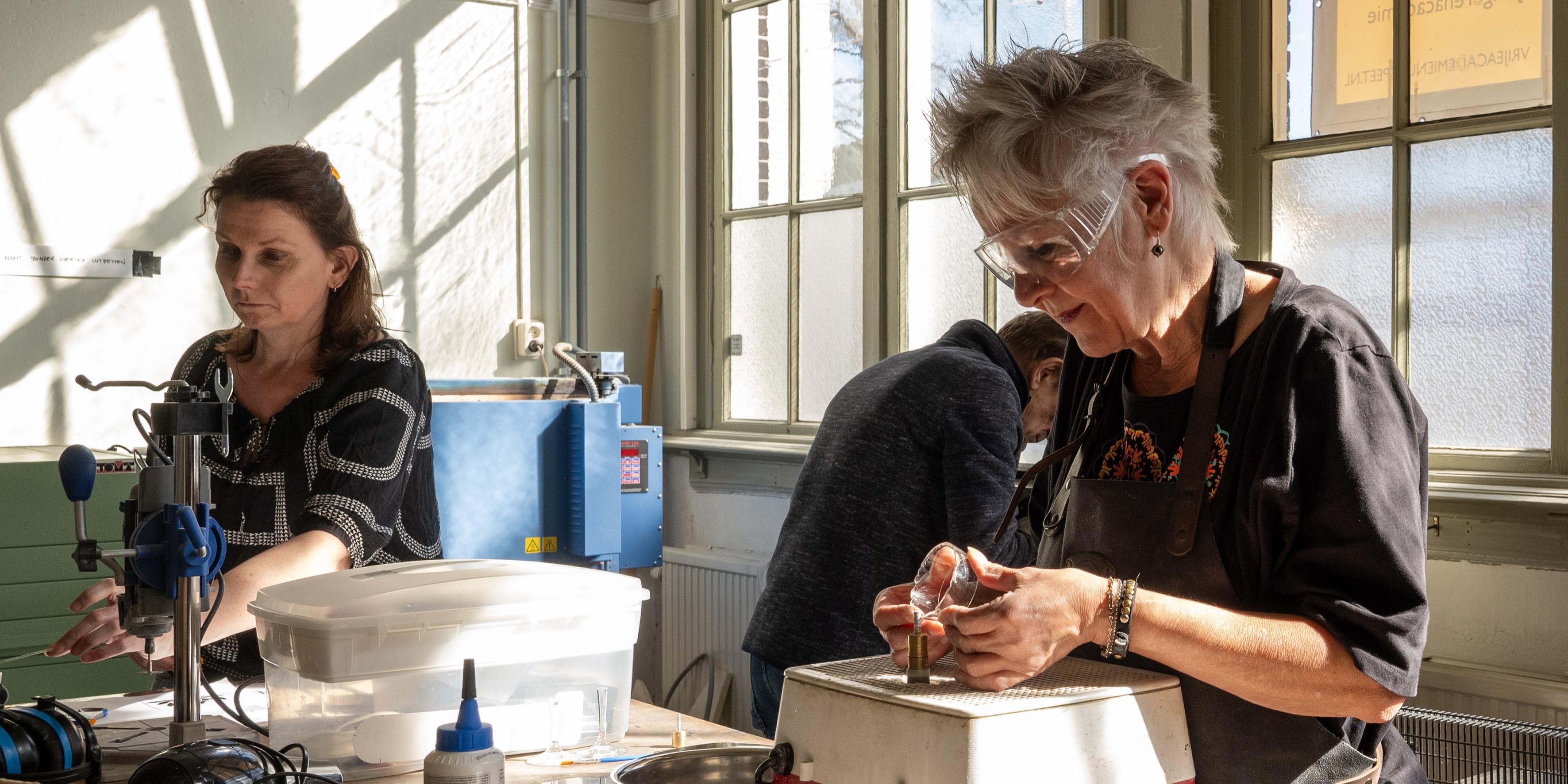 Foto: Open dag Vrije Academie Nunspeet voor toekomstige kunstenaars