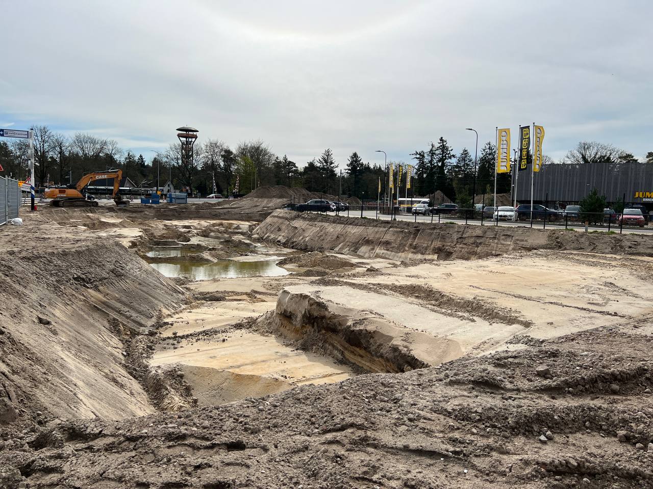 Foto: VIDEO: De voorbereidingen van de twee tunnels is gestart!