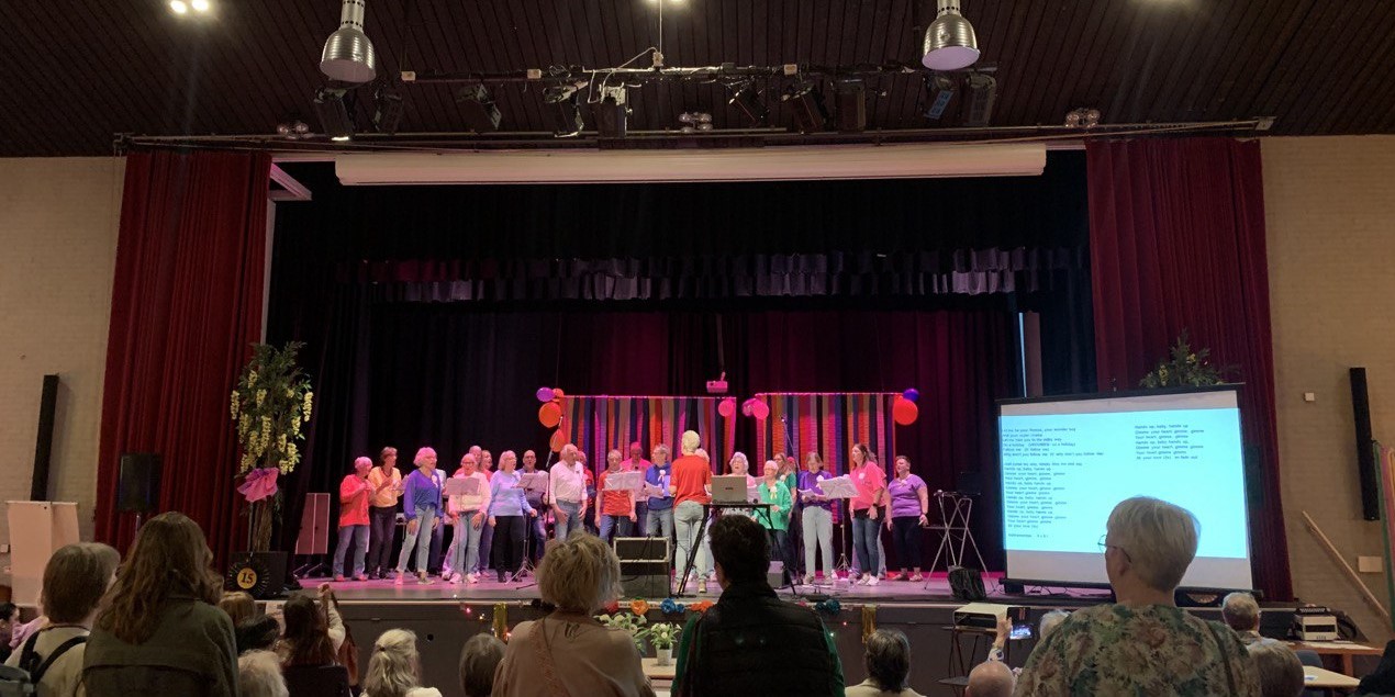 Foto: Popkoor ‘Sing for Joy’ organiseert succesvolle actiemiddag voor 15-jarig jubileum