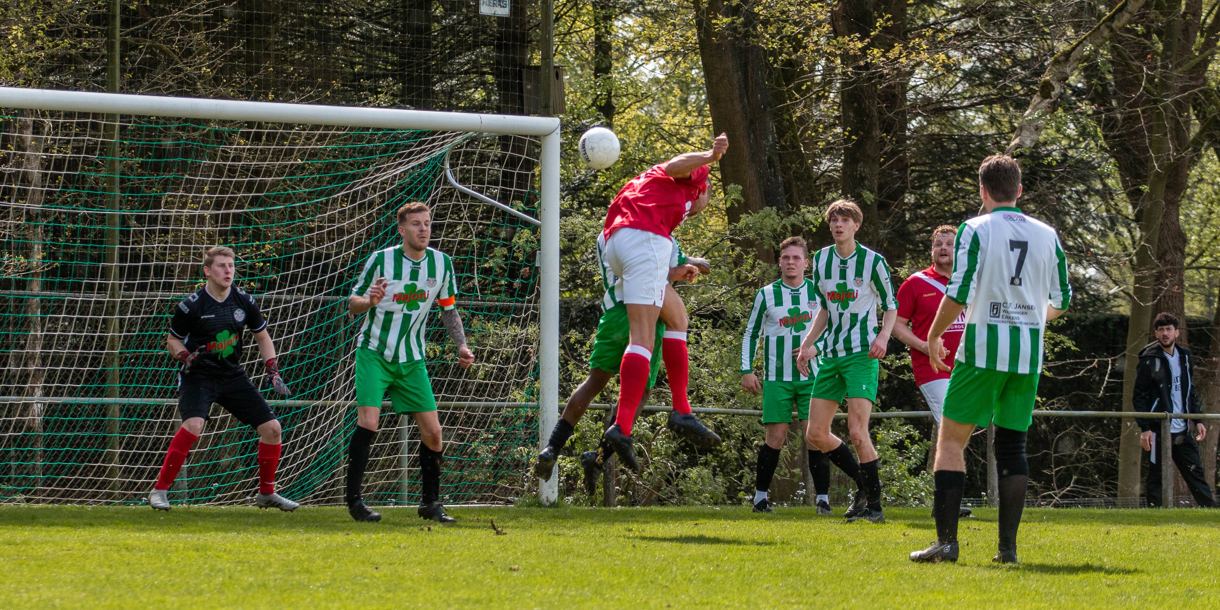 Foto: Hulshorst wederom niet langs Wageningen 