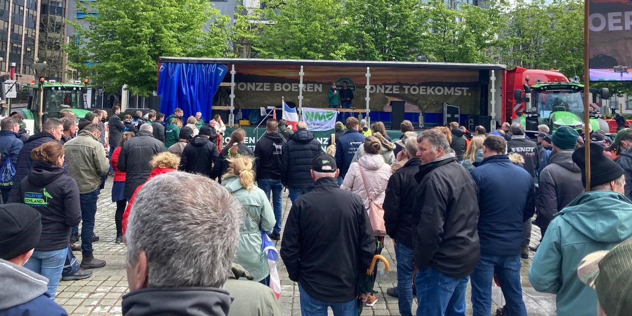 Foto: Terugblik actiedag boeren in Brussel