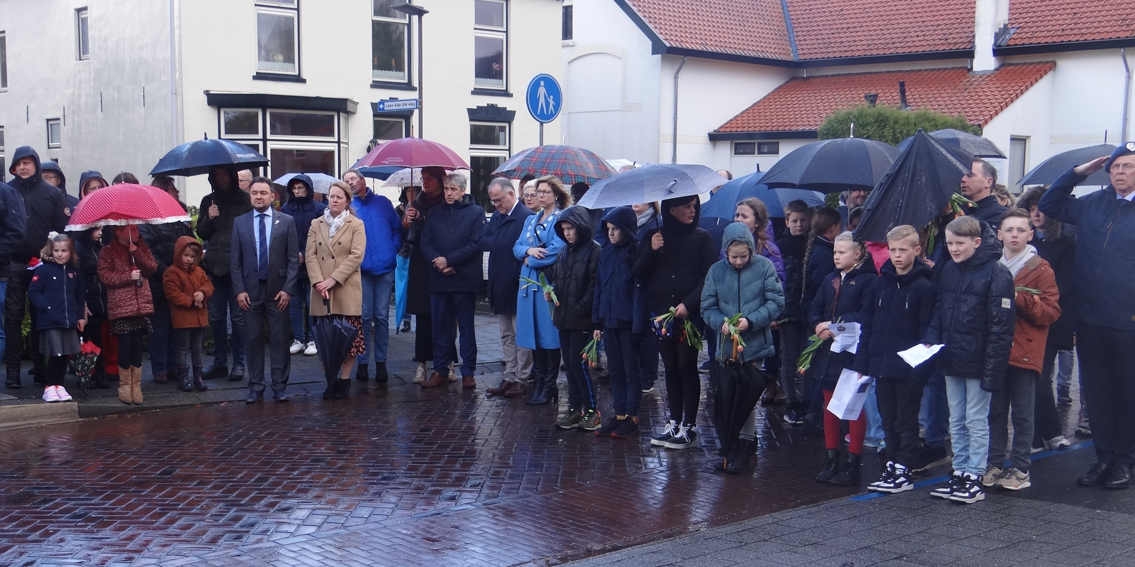 Foto: Herdenking bevrijding Nunspeet vredig verlopen