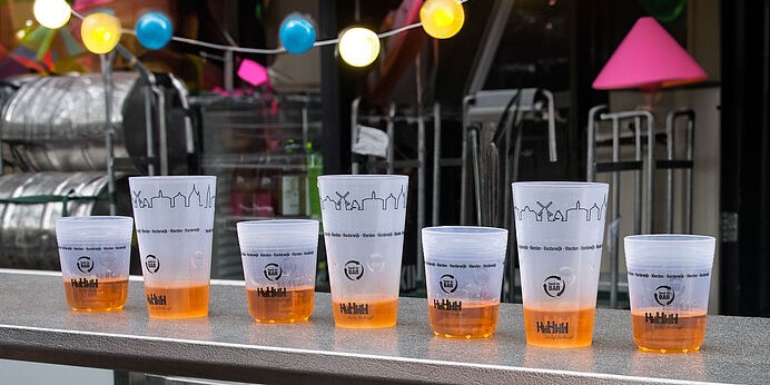 Foto: Gemeente Harderwijk ontwikkelt herbruikbare bekers voor festivals en evenementen