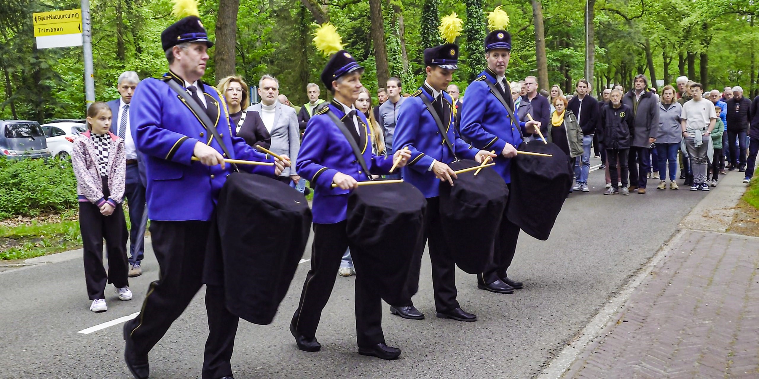 Foto: Waardige dodenherdenking in Nunspeet