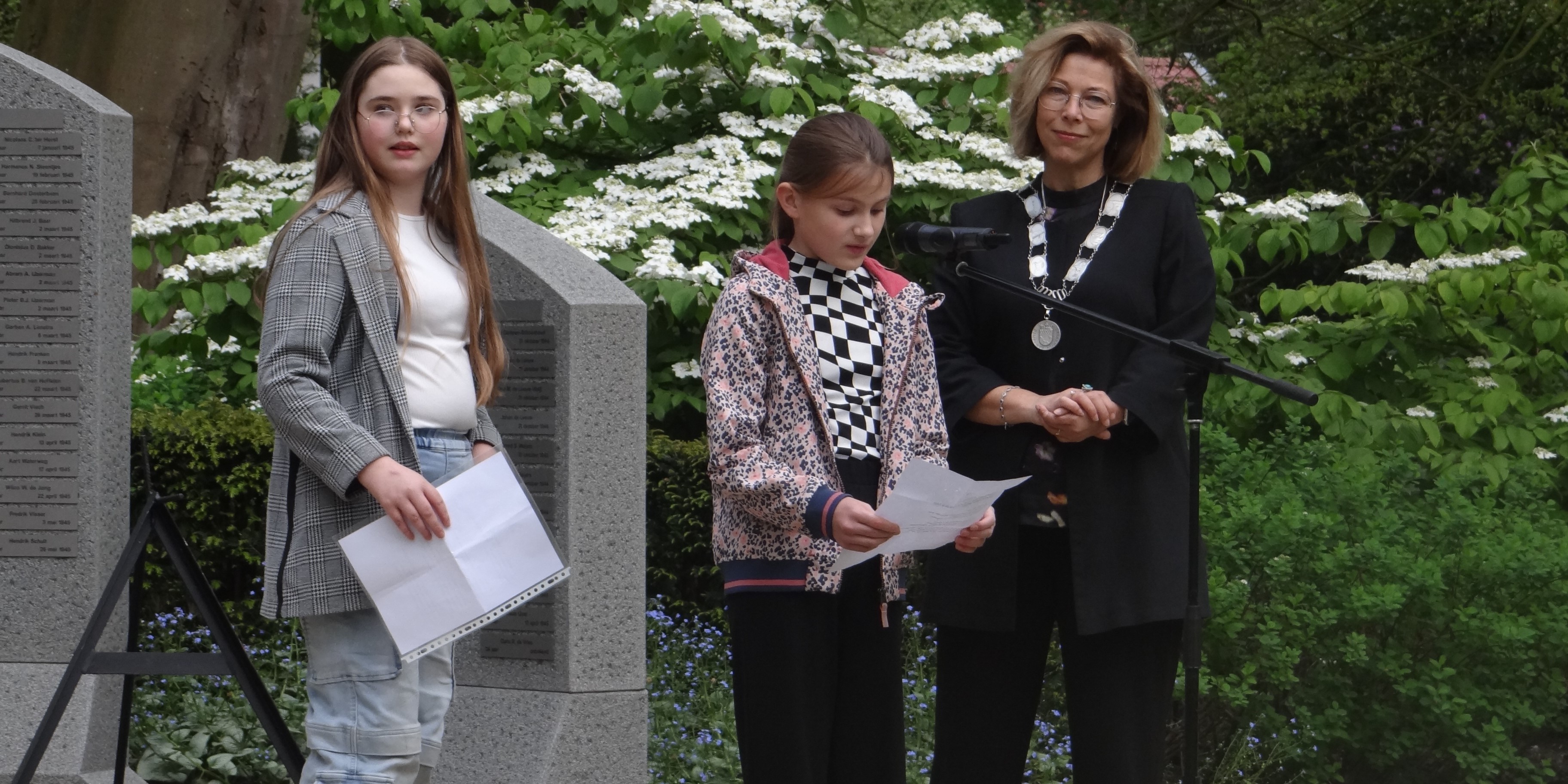 Foto: Waardige dodenherdenking in Nunspeet