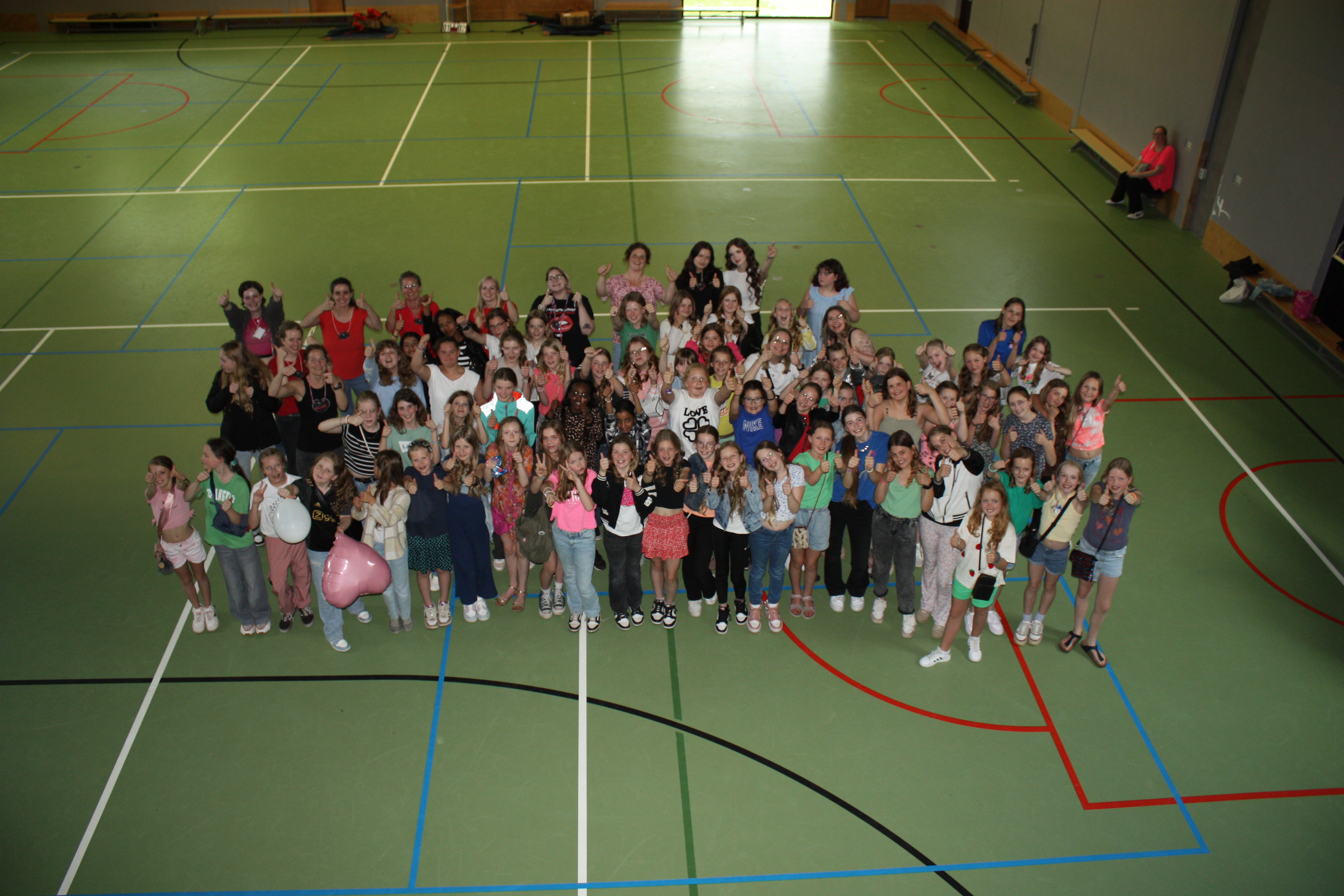 Foto: Stichting Welzijn Nunspeet kijkt positief terug op Girls United 2024