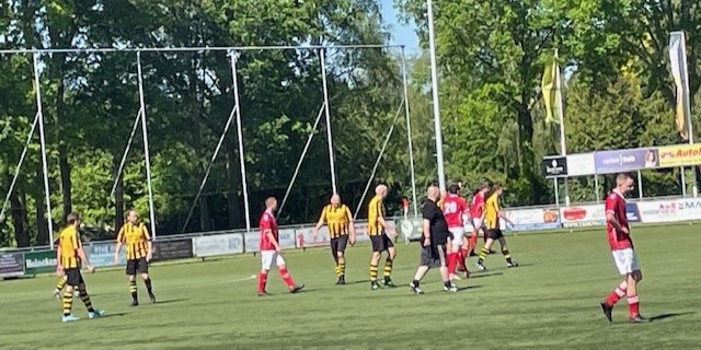 Foto: Kampioen Hulshorst heeft in Epe ook hun ongeslagen status behouden