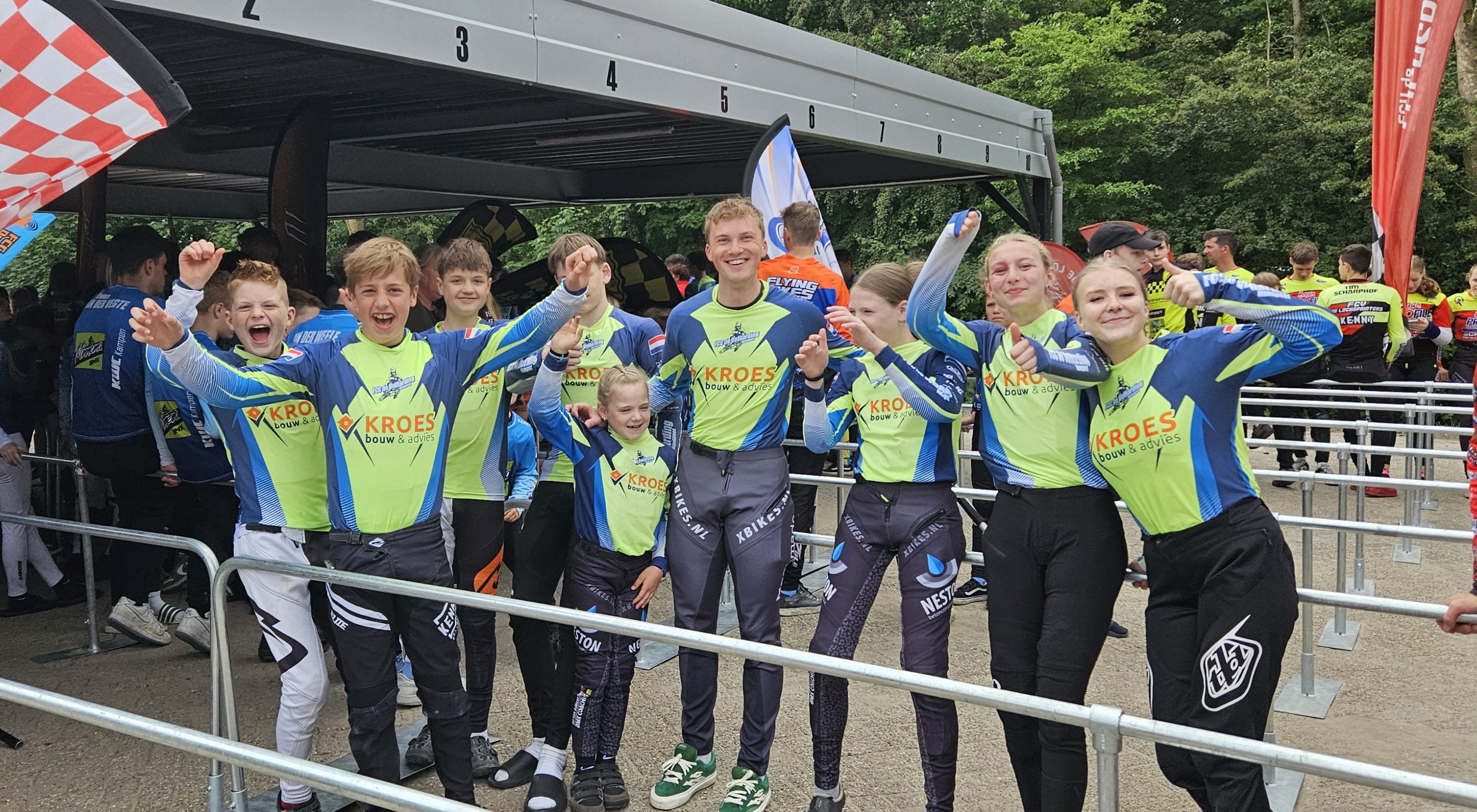 Foto: Nederlands Kampioenschap BMX Racing: Fcc de Volharding twee Nederlands kampioenen rijker