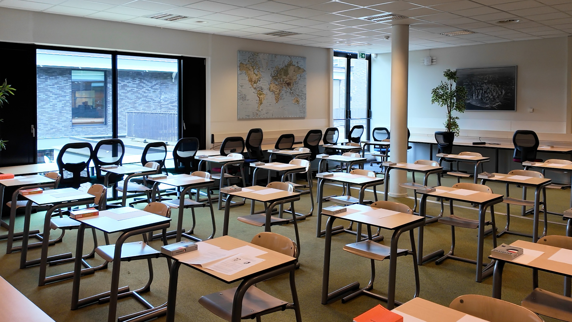 Foto: VIDEO: Eindexamens 2024, zo gaat het bij Nuborgh College Nunspeet