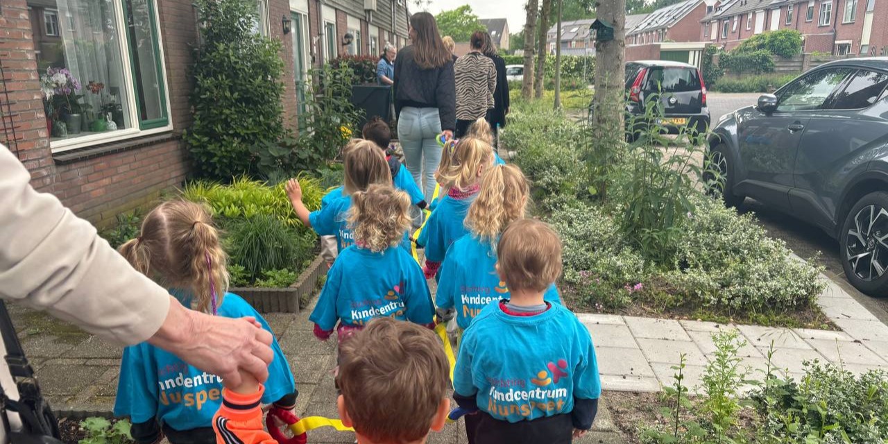 Foto: Peuter 4 Daagse ook in Nunspeet: ‘Zo kunnen ze ook meedoen’