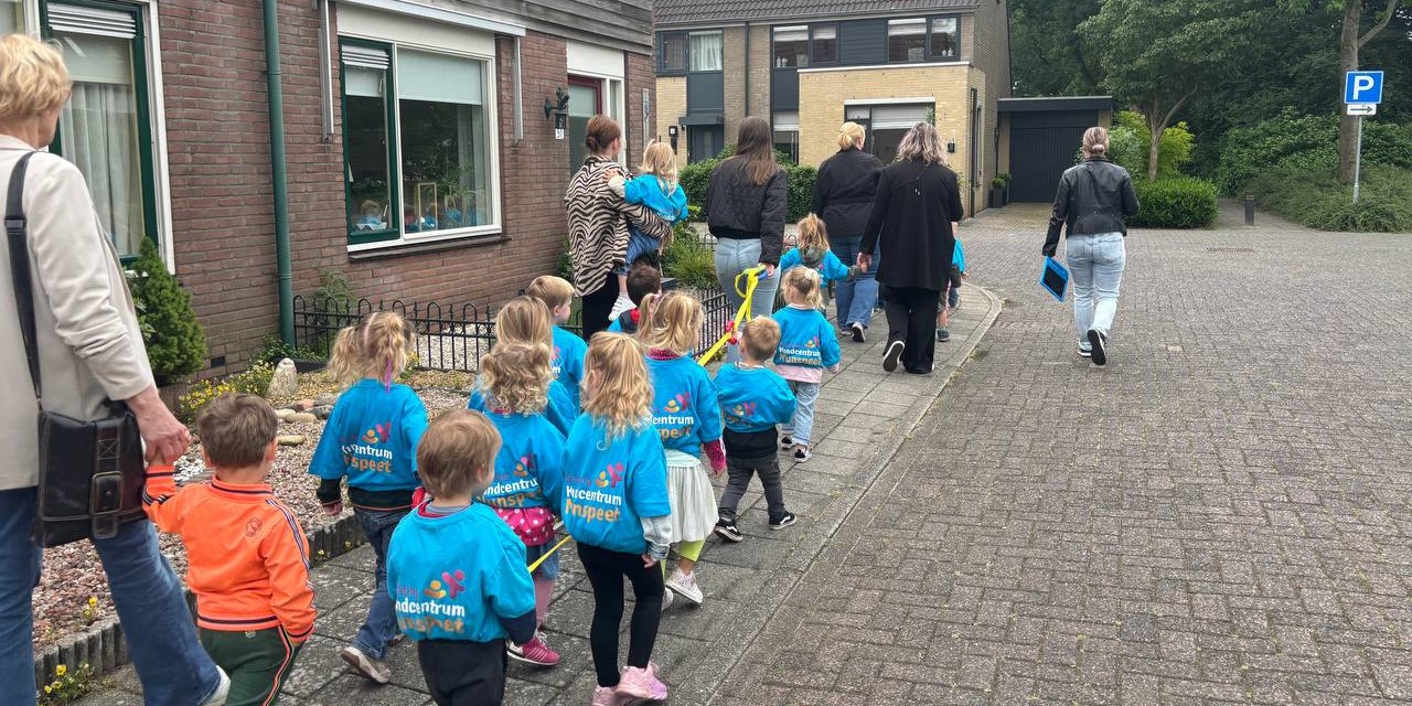 Foto: Peuter 4 Daagse ook in Nunspeet: ‘Zo kunnen ze ook meedoen’