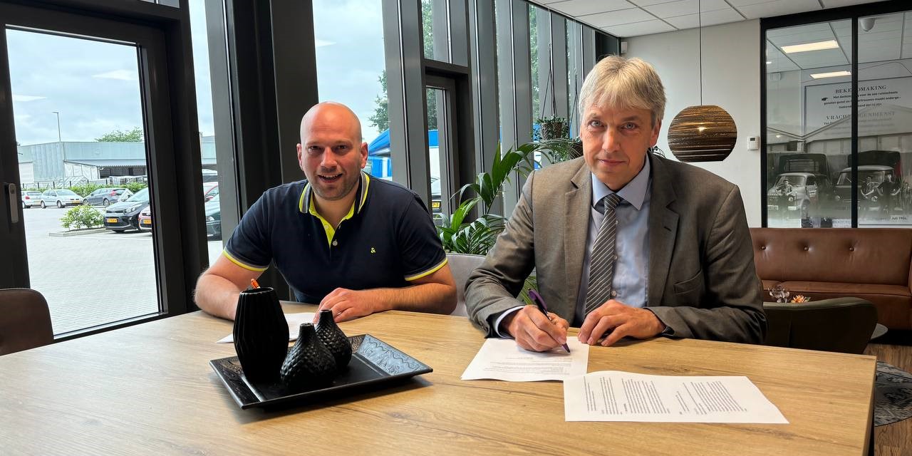 Foto: Parkmanagement de Kolk en Gemeente Nunspeet tekenen intentieovereenkomst