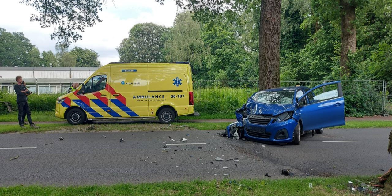 Foto: Ongeval met letsel op F.A. Molijnlaan 