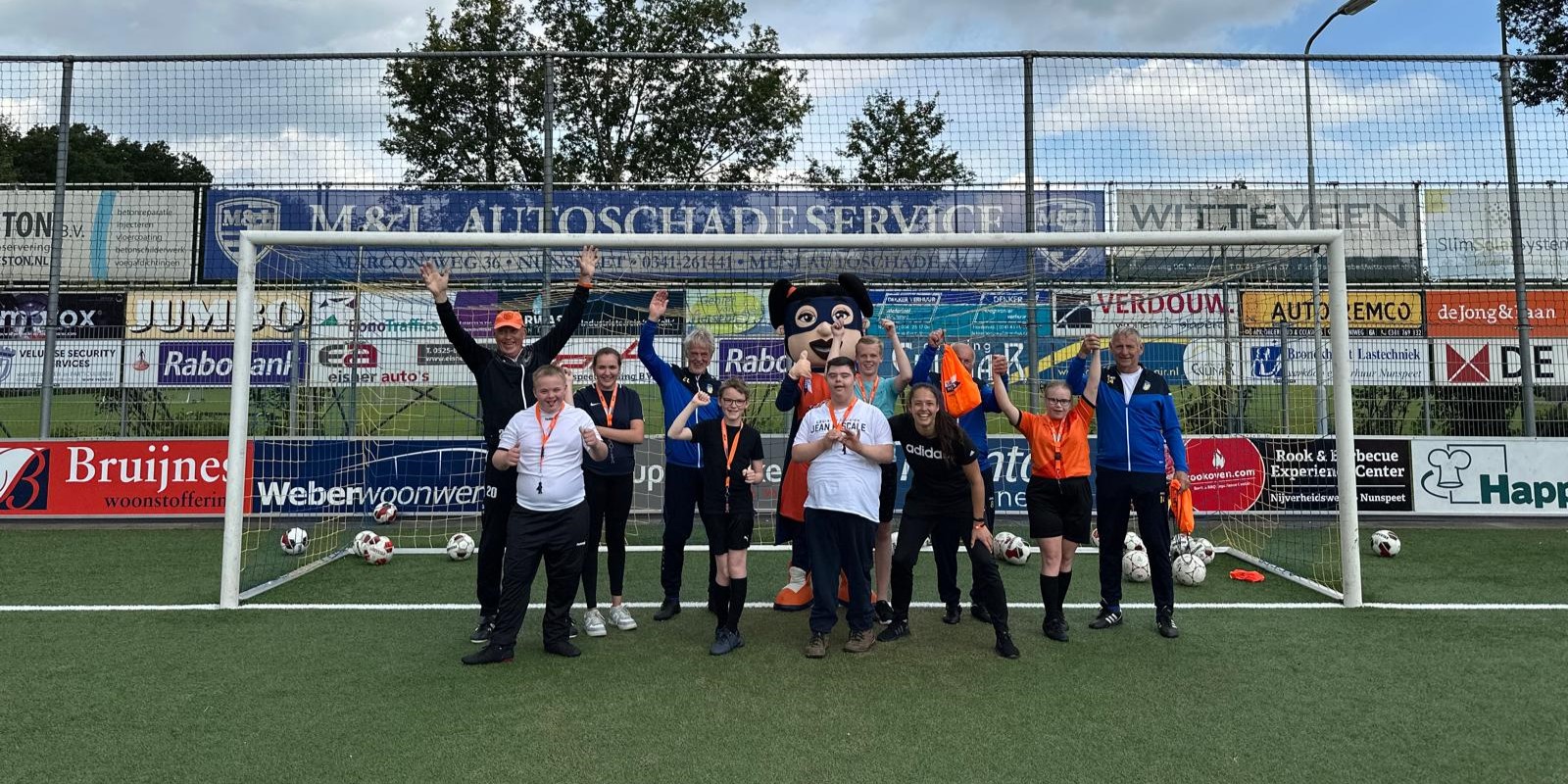 Foto: Sportieve ochtend voor kinderen van speciaal basisonderwijs: ‘Belangrijk dat ze mee kunnen doen’