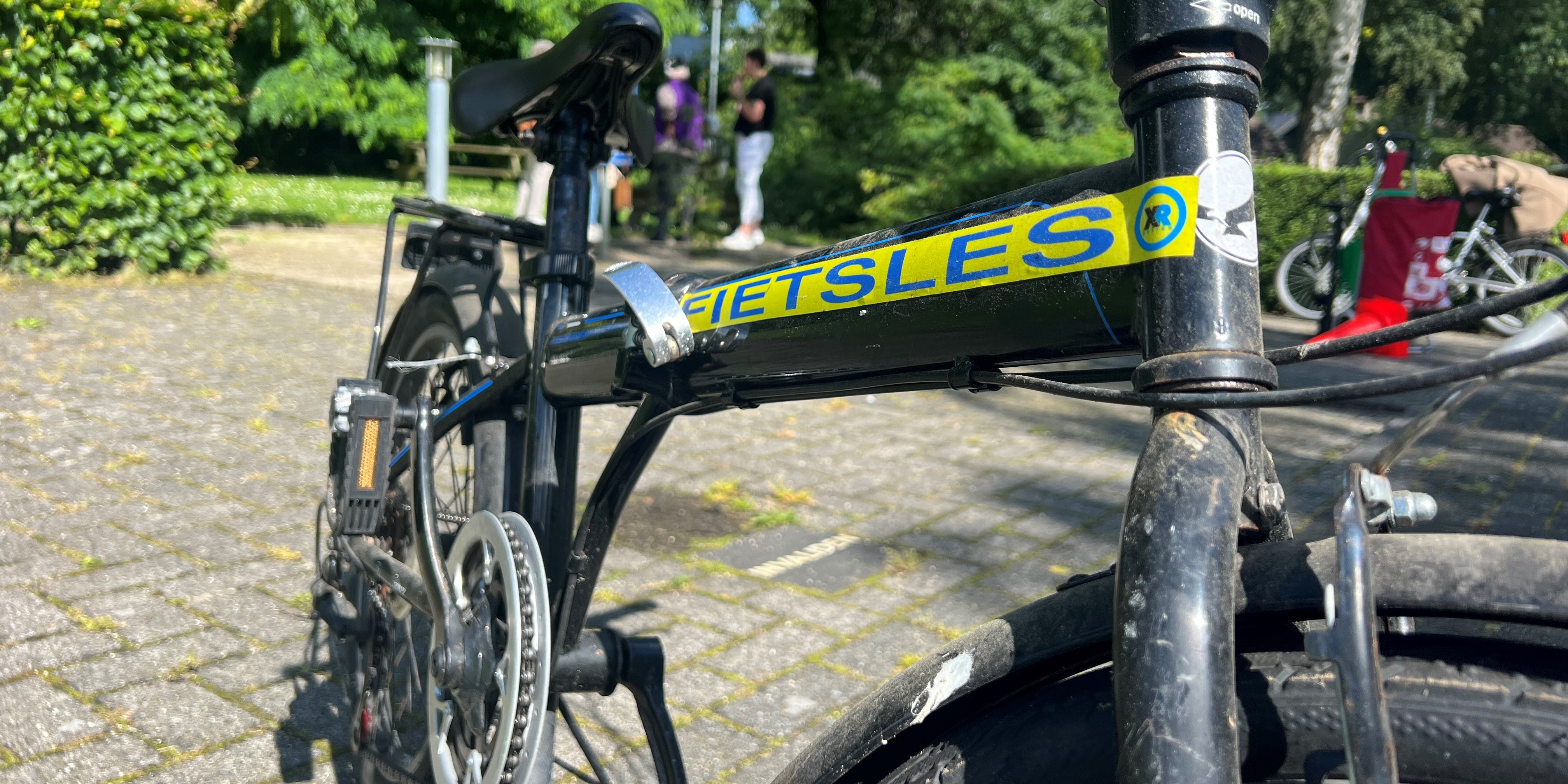 Foto: Fietsles voor en door vrouwen