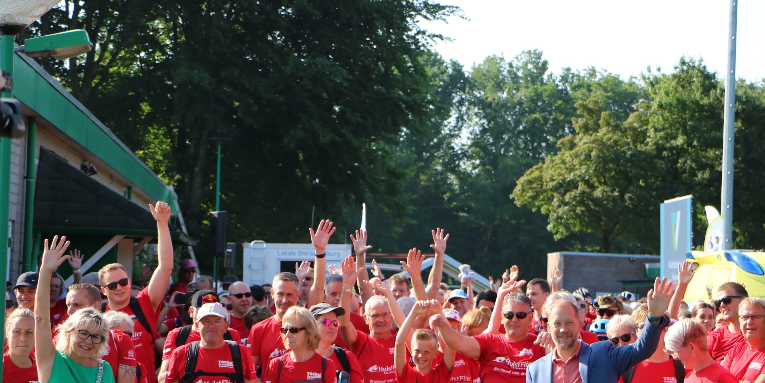 Foto: Bordeauxrode gloed op komst, bijna tijd voor Toer de Dellen: ‘Nu al meer deelnemers dan vorig jaar’