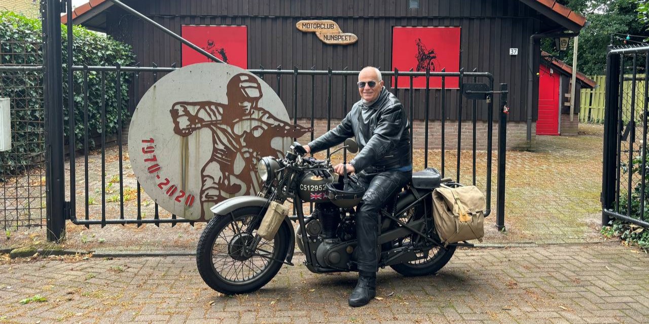 Foto: De BSA Veluwerit: 90 kilometer motorrijden rondom Nunspeet 