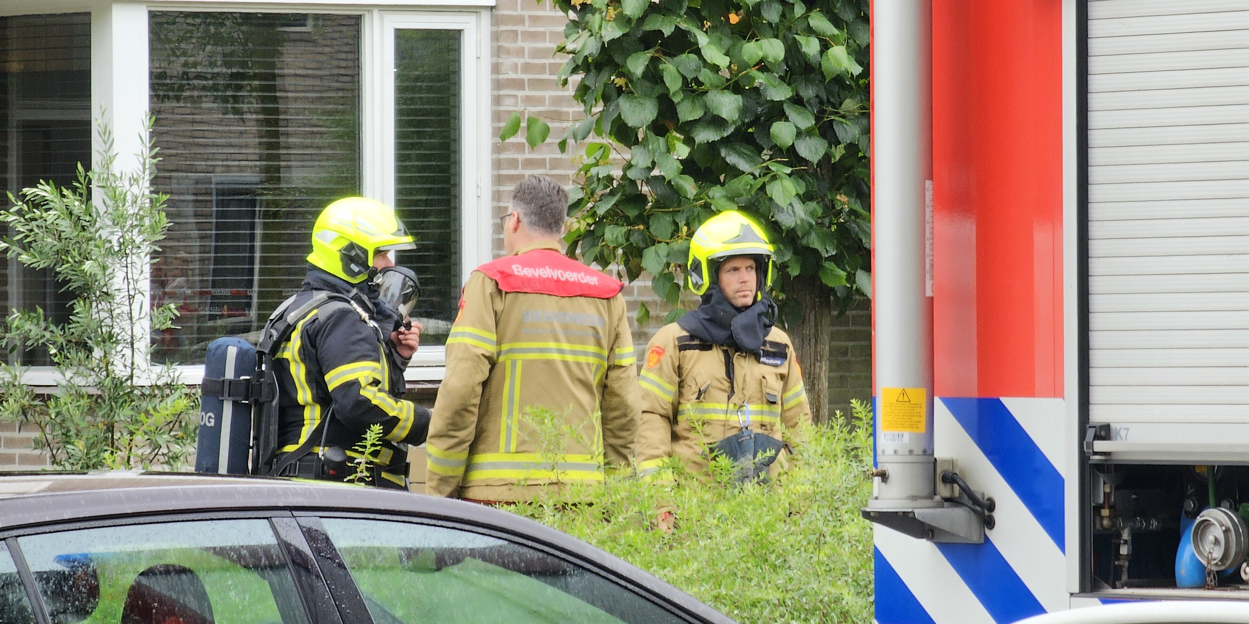 Foto: Gaslekkage Oranjelaan Nunspeet