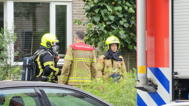 Foto: Gaslekkage Oranjelaan Nunspeet