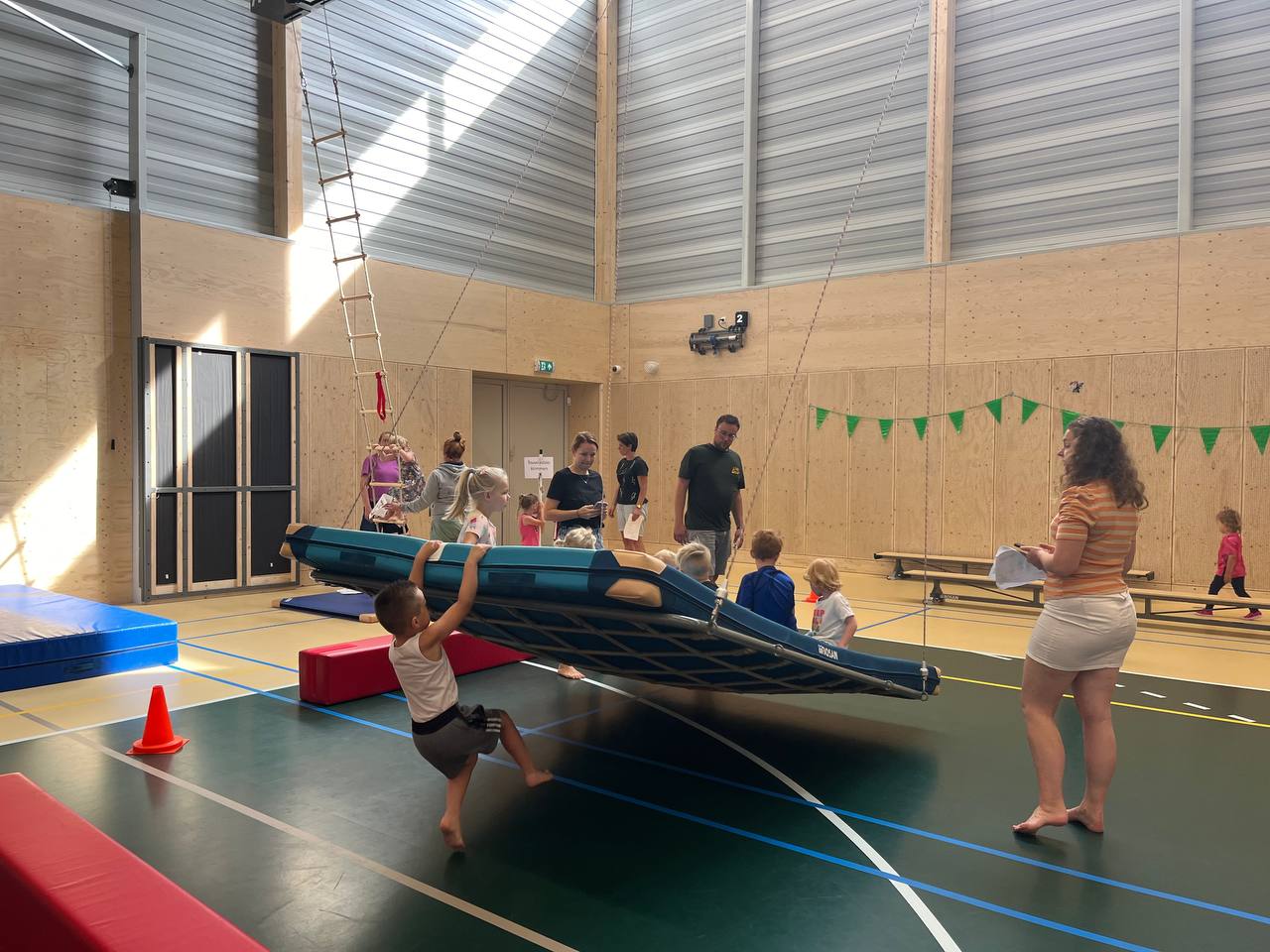 Foto: Beweegfestijn met thema ‘Jungle’ in de Wiltsangh