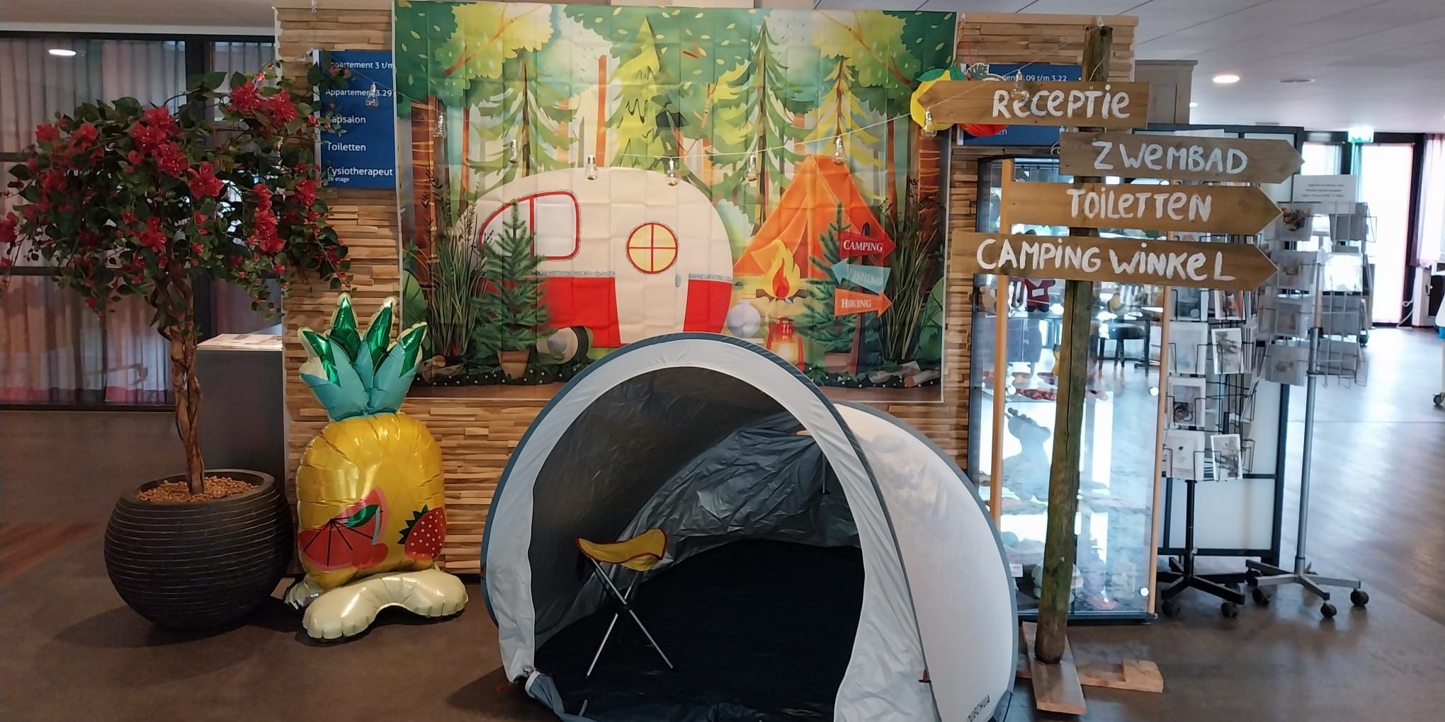 Foto: Herinneringen ophalen tijdens themaweek ‘Camping’ op De Bunterhoek