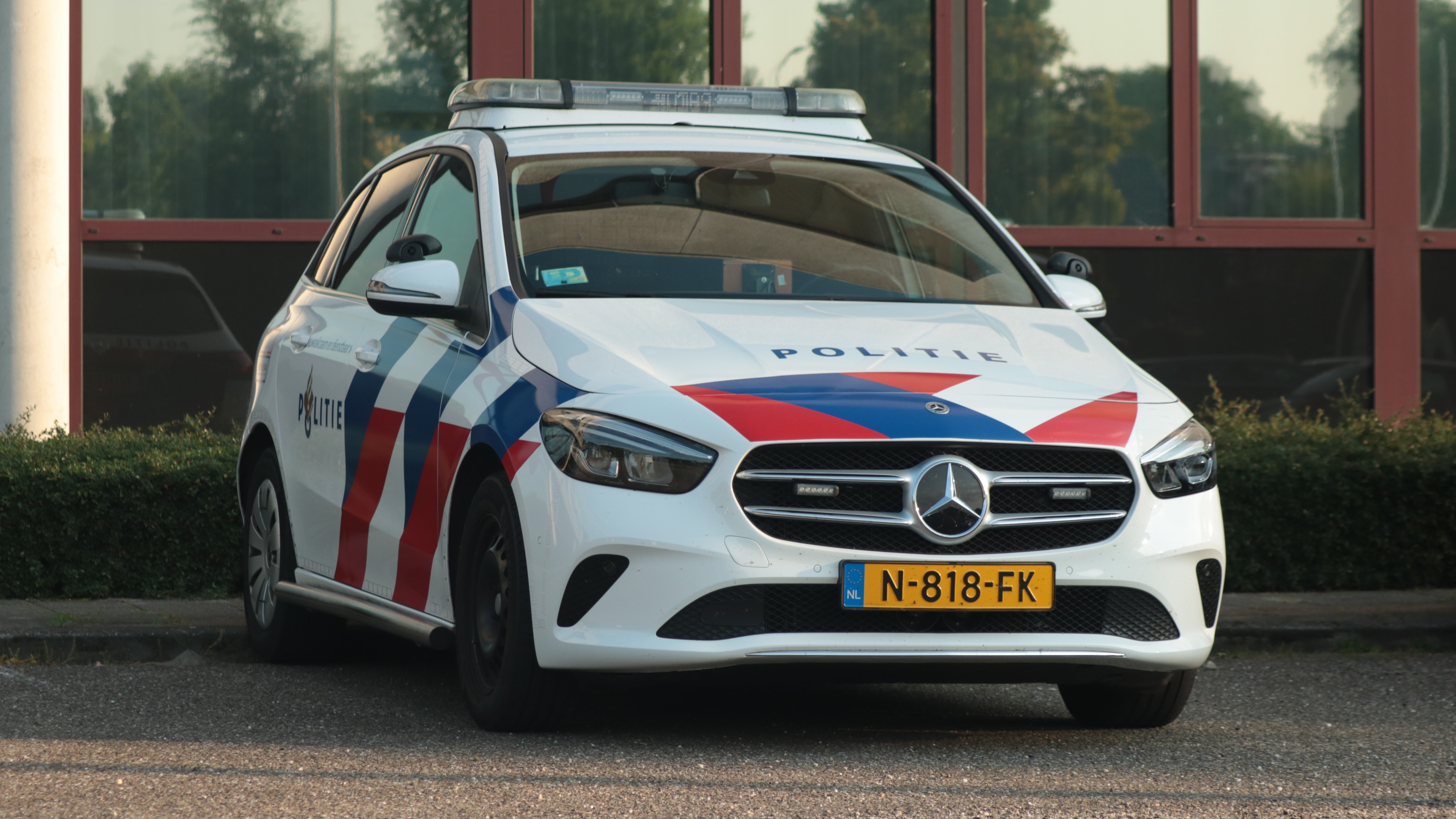 Foto: Op heterdaad aanhouding van diefstal fietsendrager