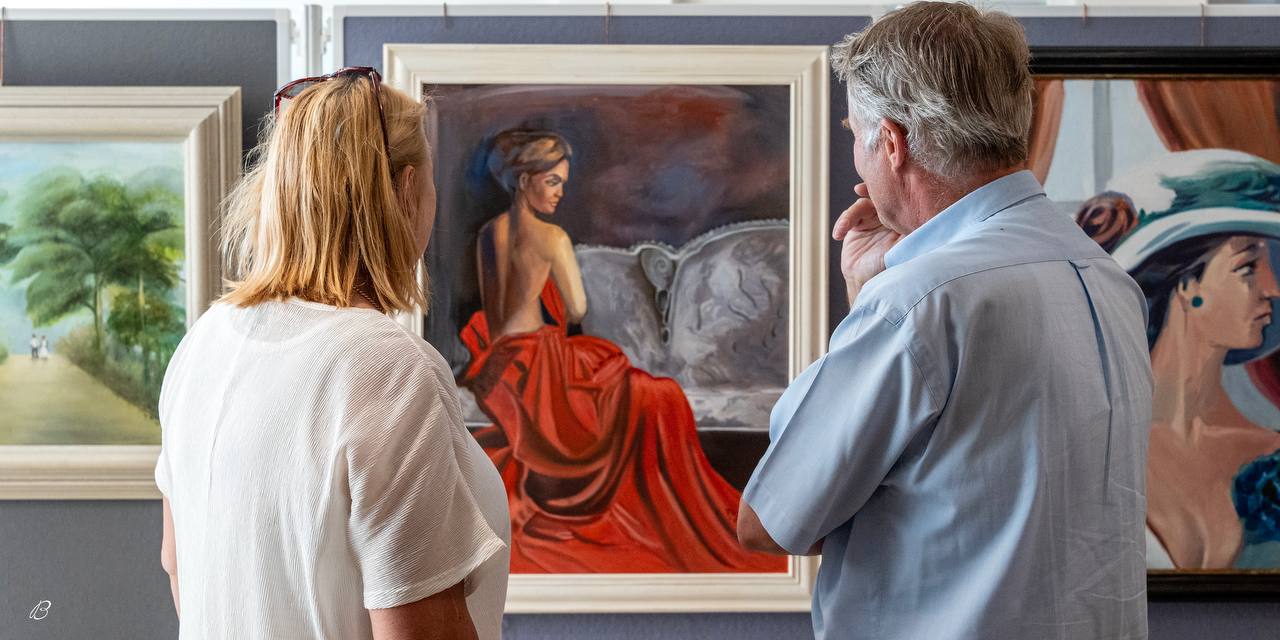 Foto: Petra Kille exposeert deze maand in gemeentehuis Nunspeet