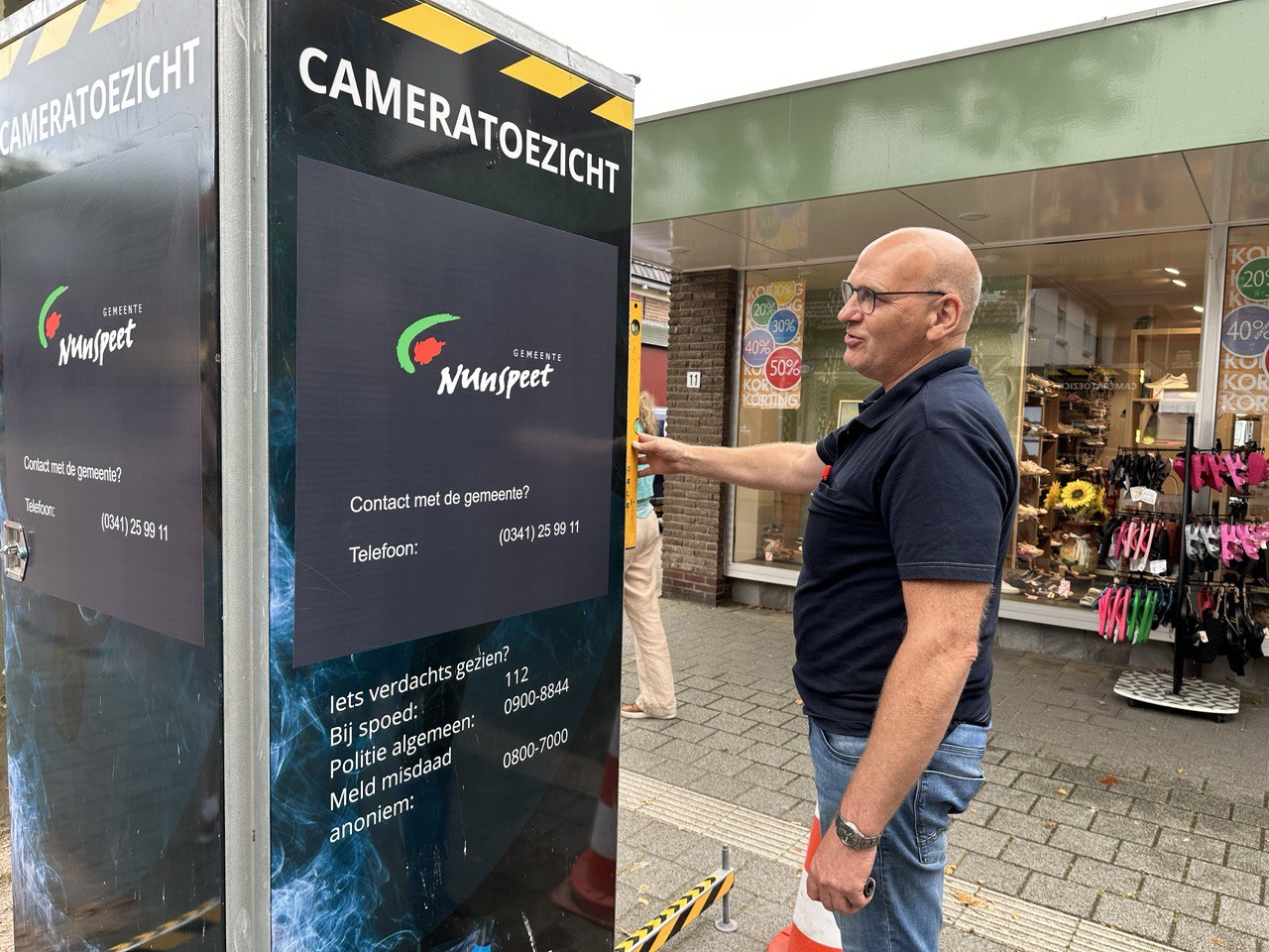 Foto: Permanent cameratoezicht blijkt niet nodig op Stationslaan Nunspeet