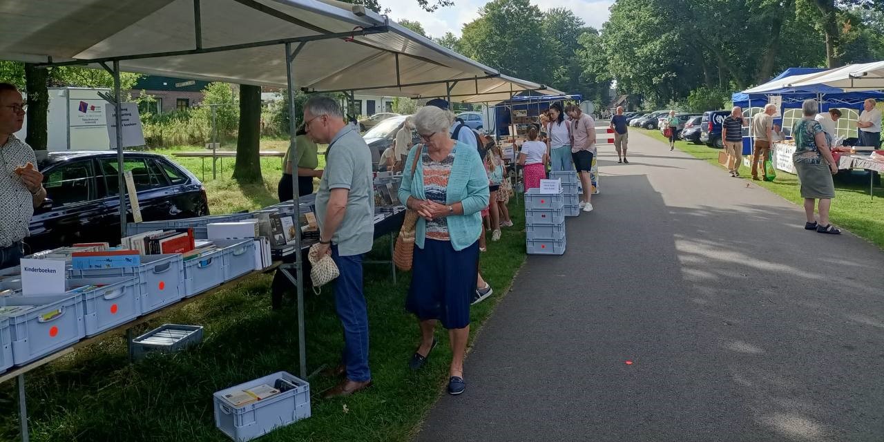 Foto: Laatste boekenmarkt in Elspeet
