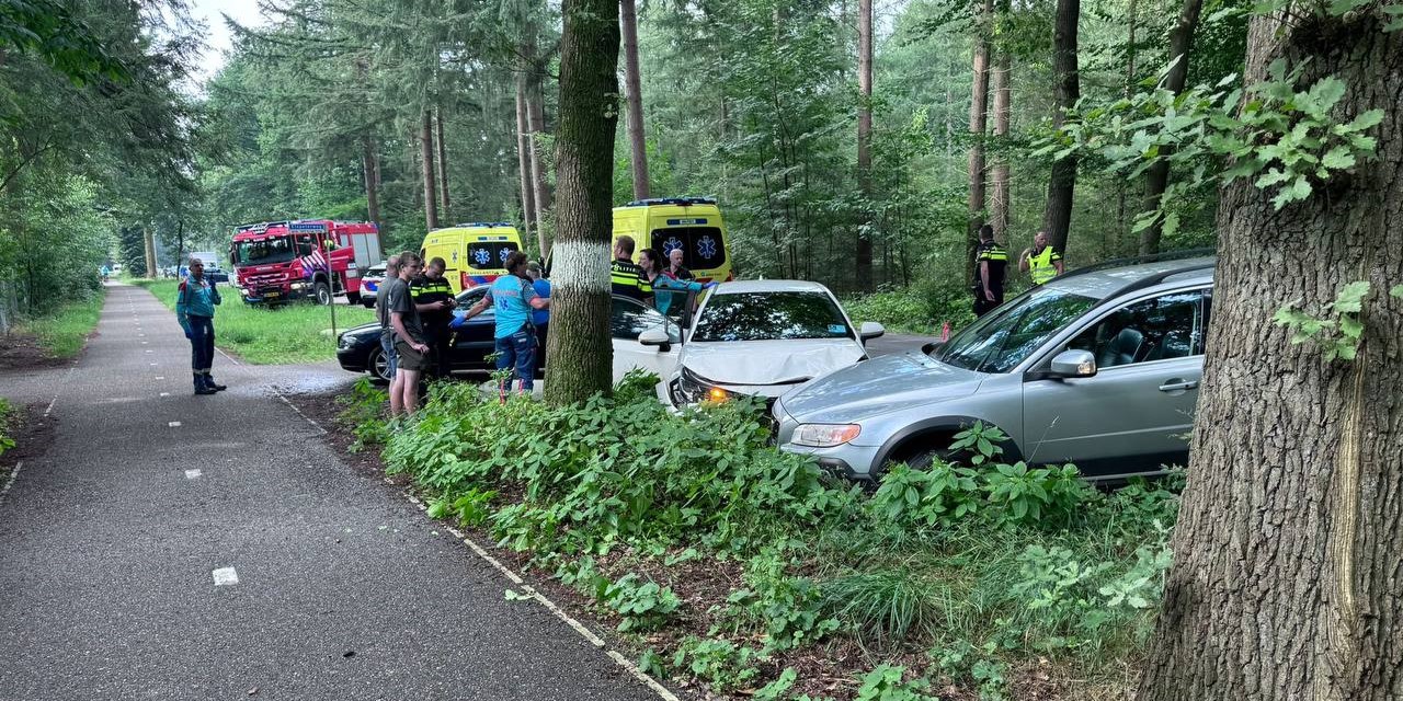 Foto: Ongeval op Elspeterweg Vierhouten