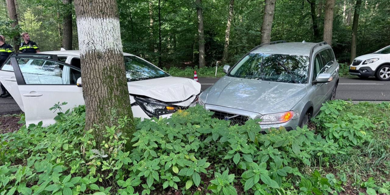 Foto: Ongeval op Elspeterweg Vierhouten