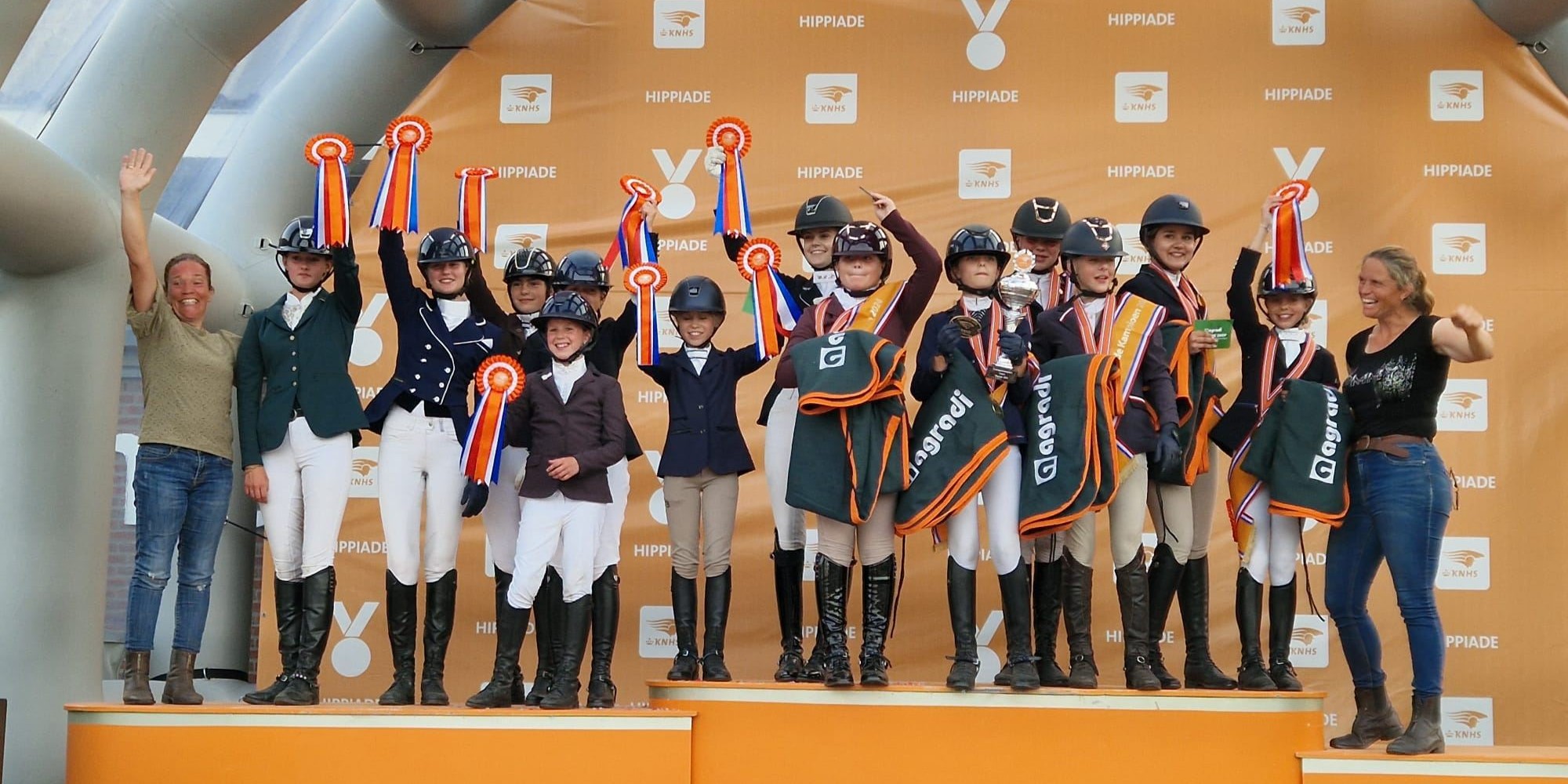 Foto: Pony team Klein Maar Dapper opnieuw Nederlands Kampioen