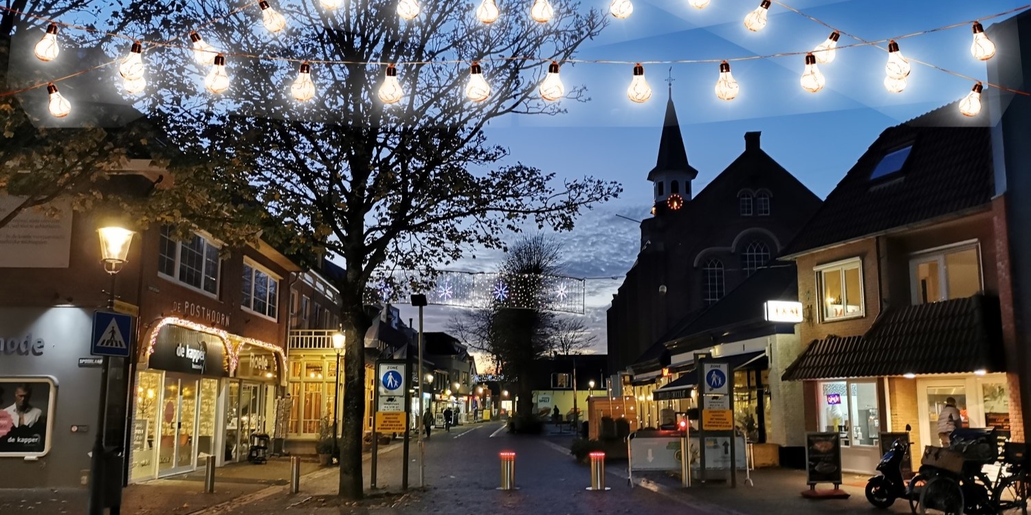 Foto: ChristenUnie stelt vragen aan college Nunspeet over aantrekkelijkheid centrum
