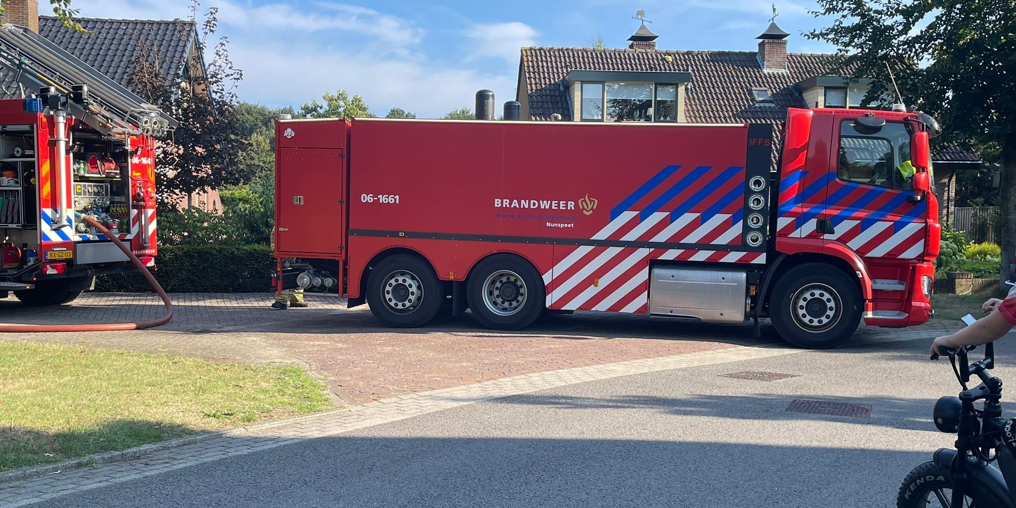 Foto: Snel optreden buurt voorkomt dakbrand