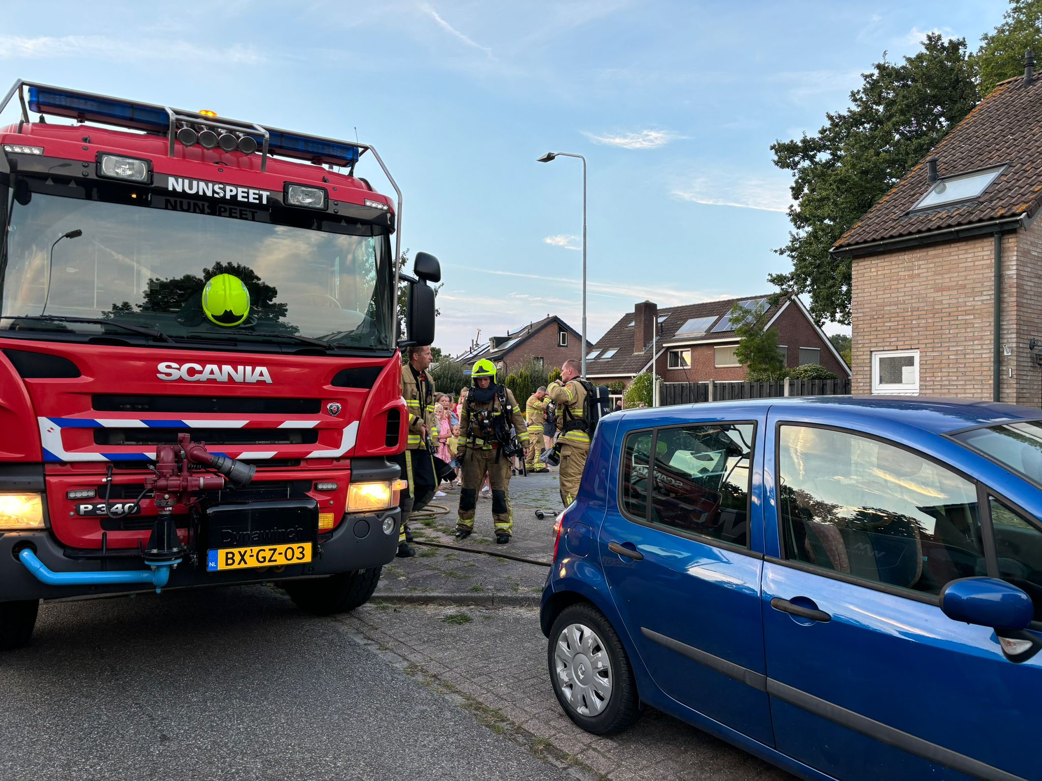 Foto: Brand door vaatwasser: "brandweer voorkomt erger"