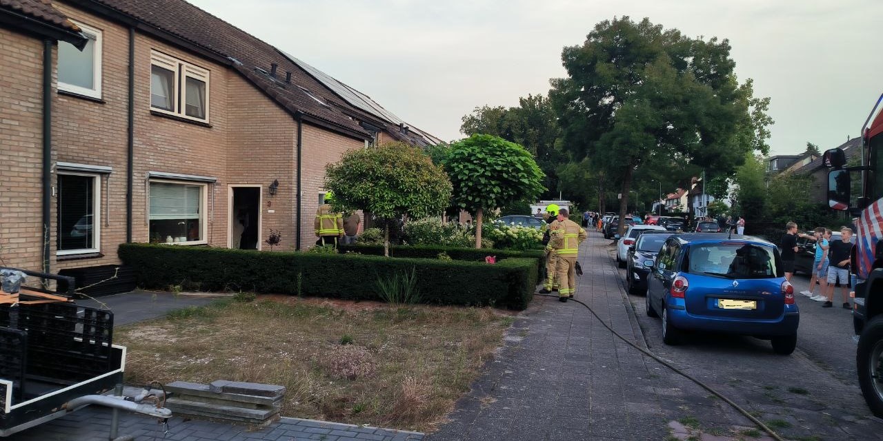 Foto: Brand door vaatwasser: "brandweer voorkomt erger"