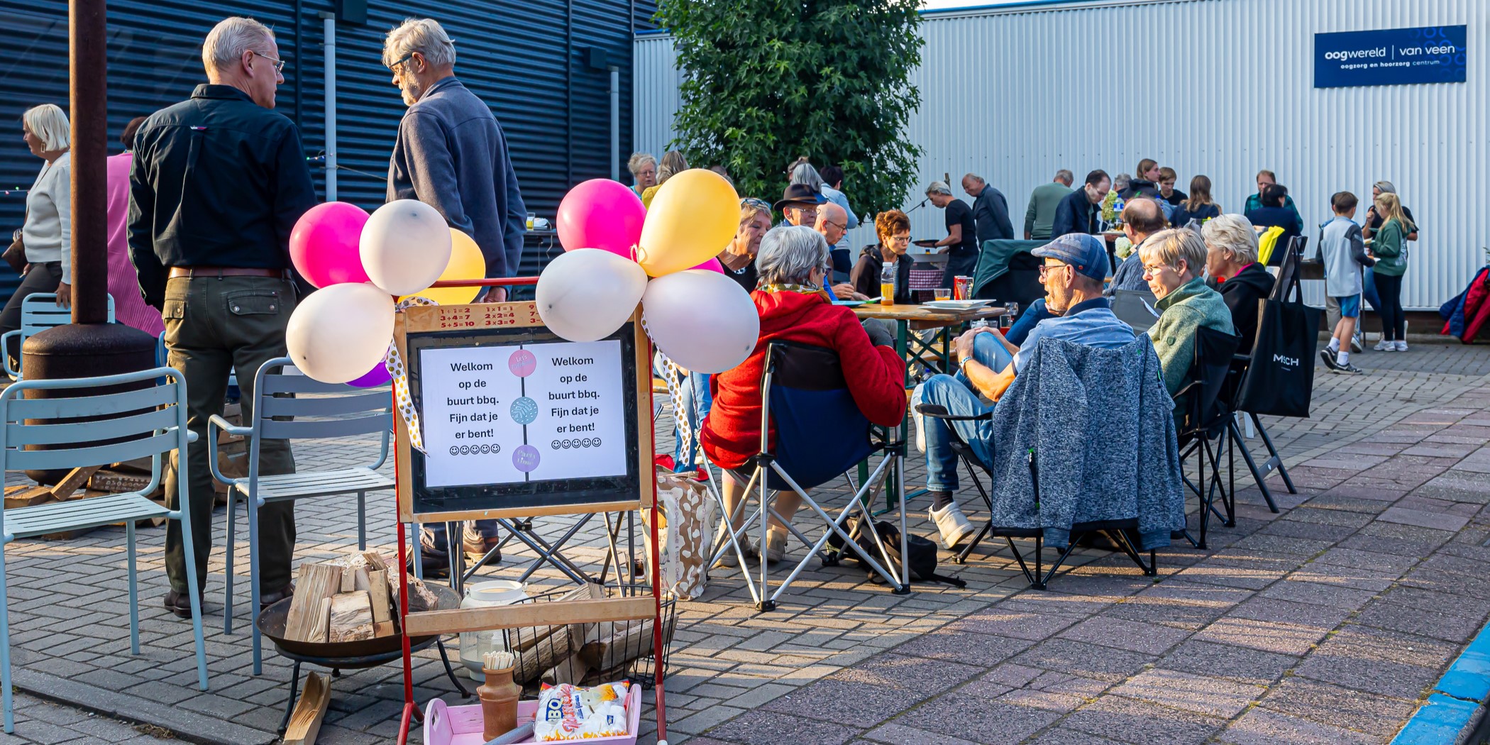 Foto: Buurtfeest Bergakkerweg en het Dorpspad voor verbinding
