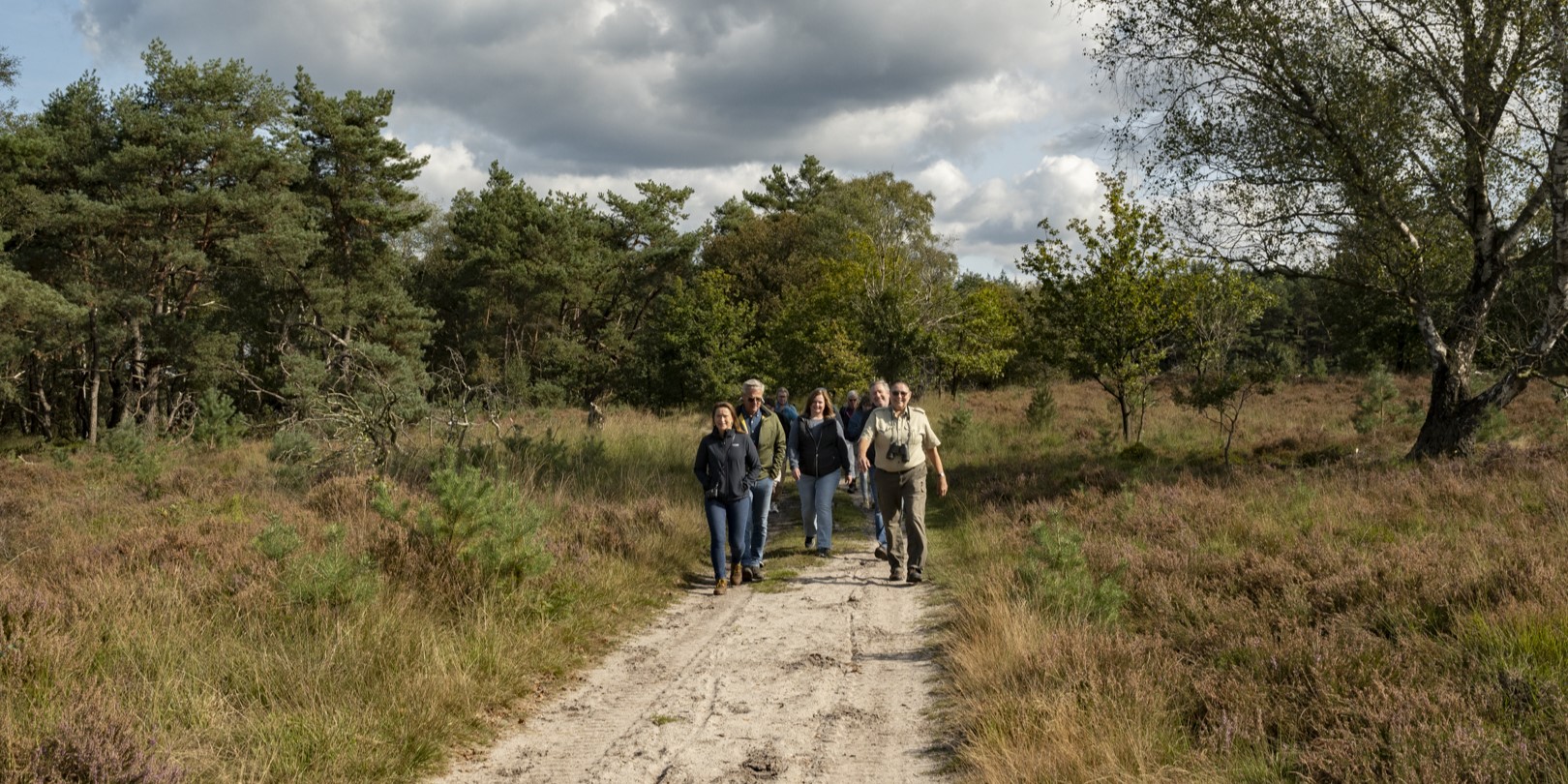Foto: Wandeling naar Aortjes Huus: “Ik kan hier wel de hele middag zitten”