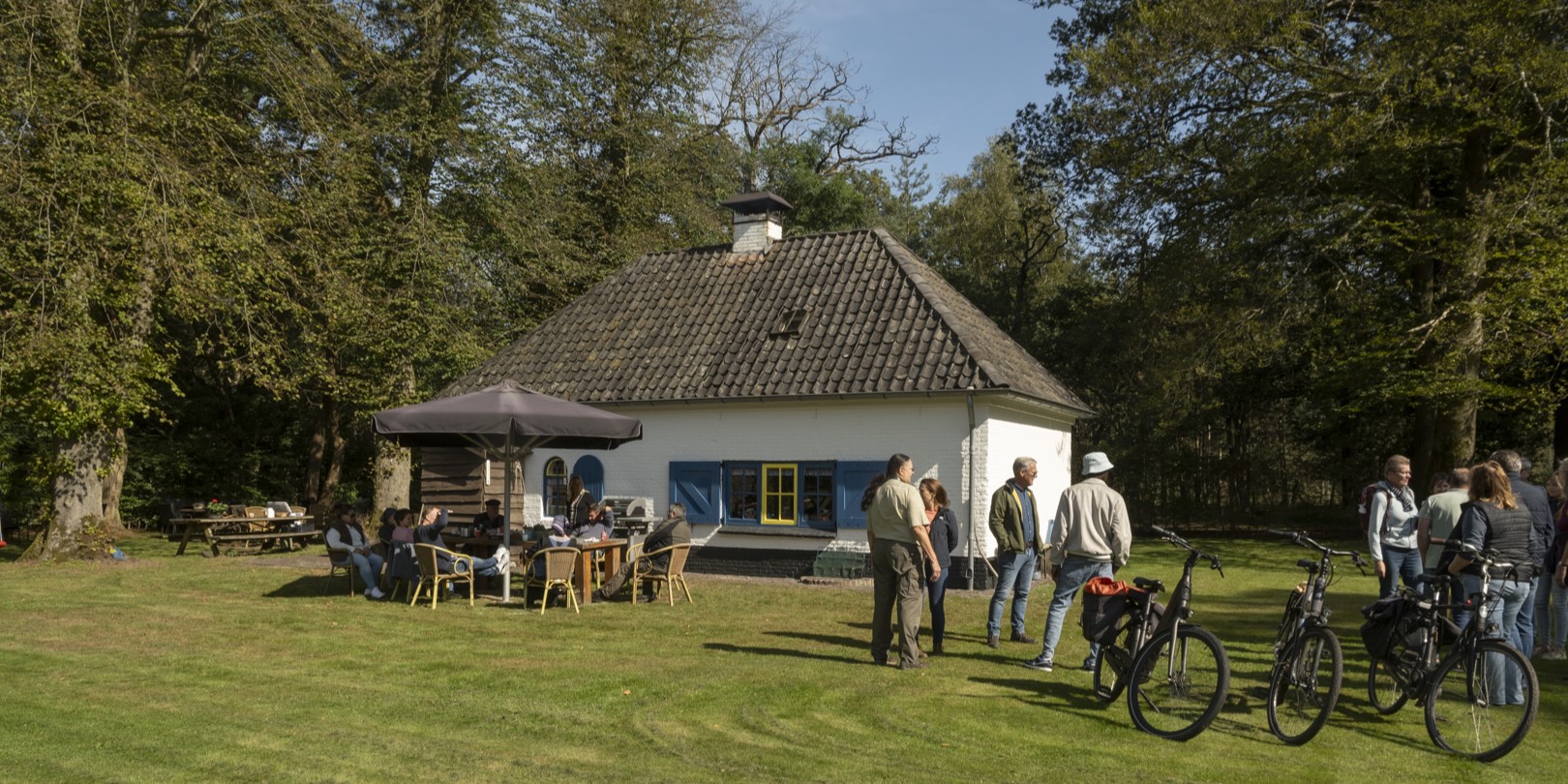 Foto: Wandeling naar Aortjes Huus: “Ik kan hier wel de hele middag zitten”