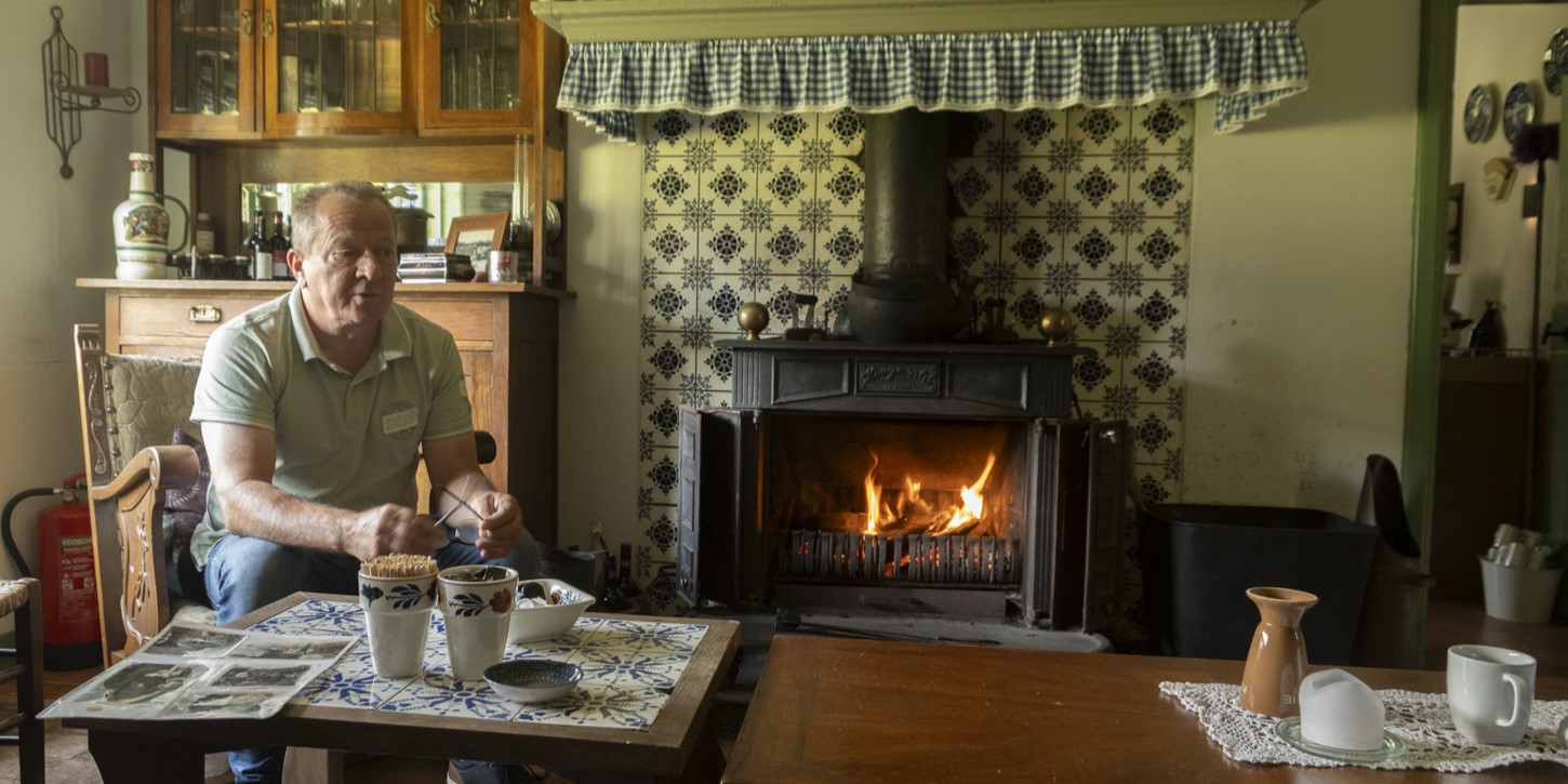 Foto: Wandeling naar Aortjes Huus: “Ik kan hier wel de hele middag zitten”