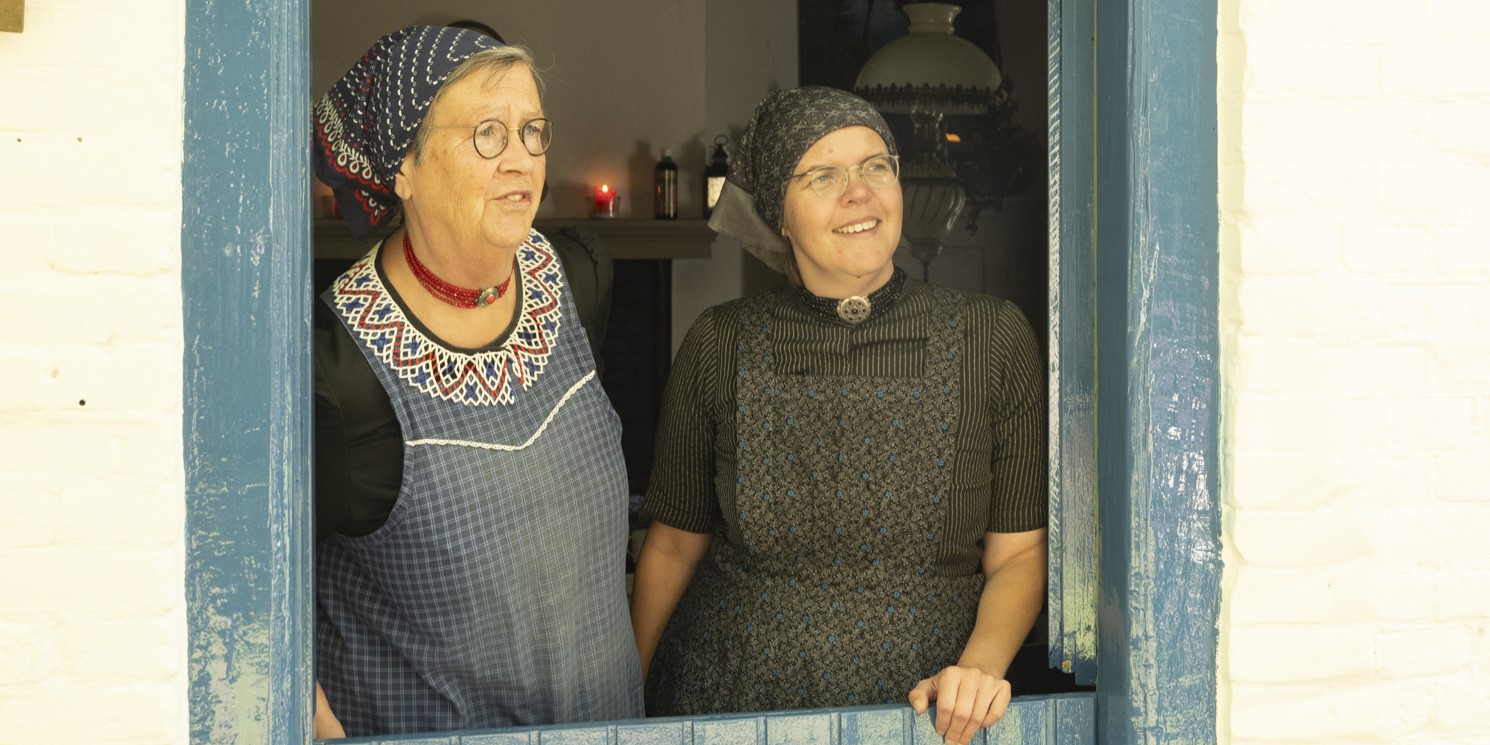 Foto: Wandeling naar Aortjes Huus: “Ik kan hier wel de hele middag zitten”
