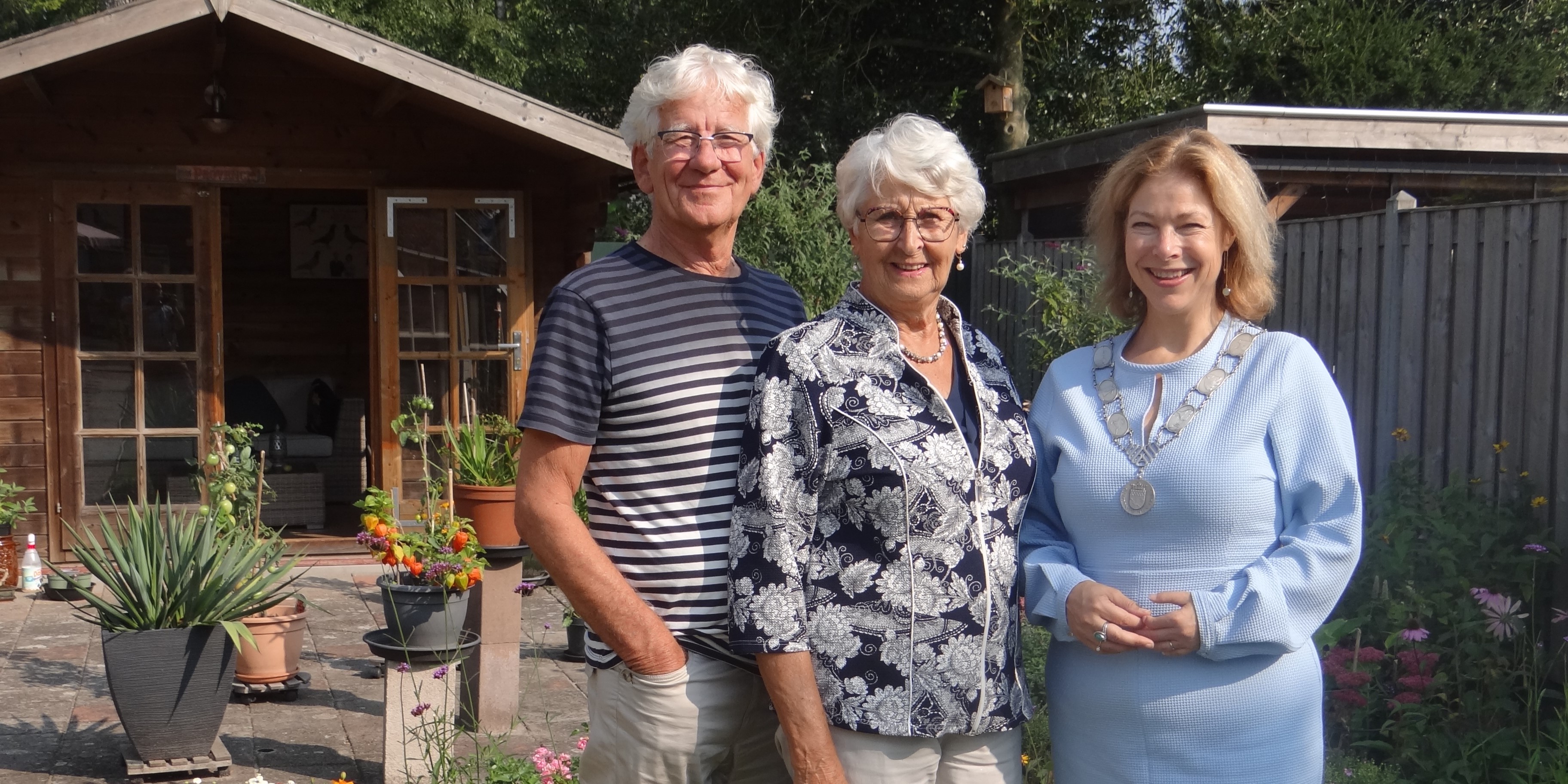 Foto: Diamanten huwelijk voor echtpaar Mulder-Klaassen