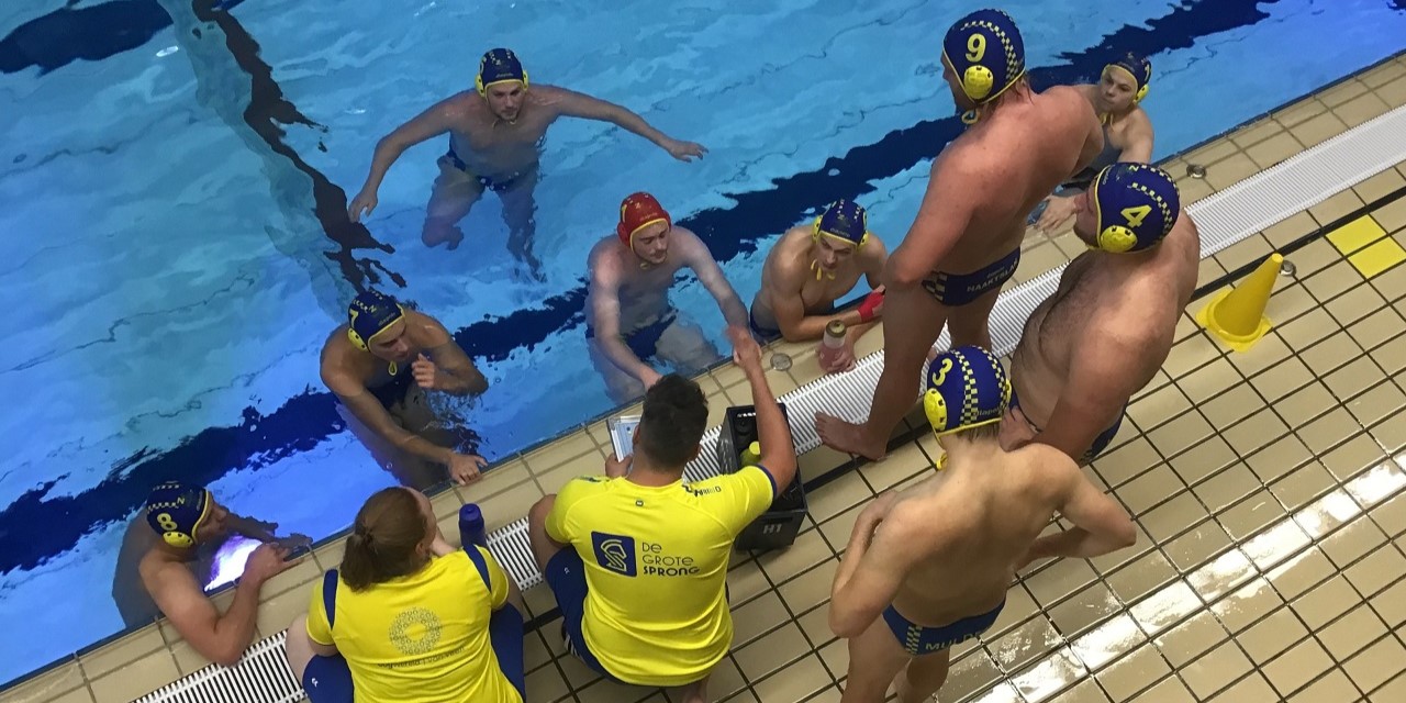 Foto: Geen overwinning voor de waterpoloërs