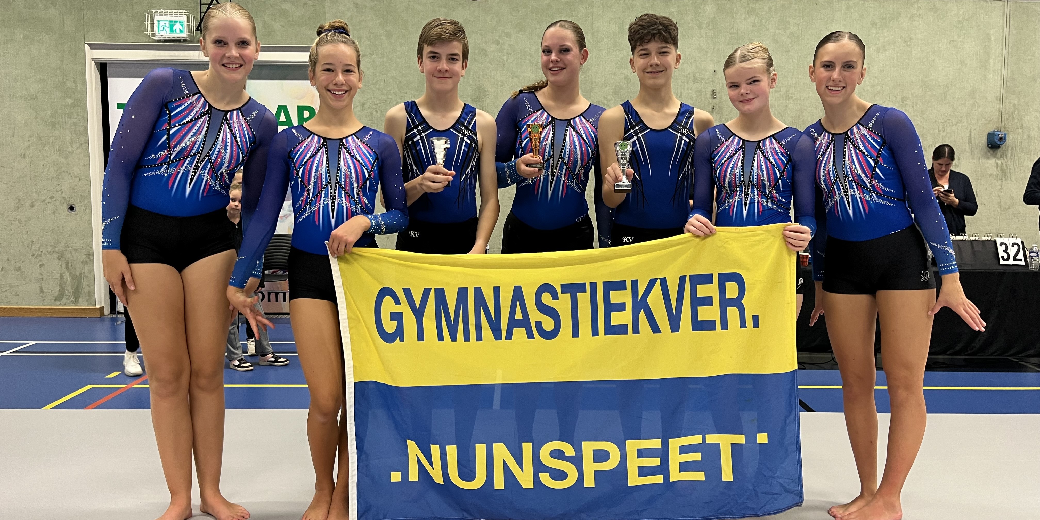 Foto: Turners van Gymnastiekvereniging Nunspeet behalen mooie resultaten
