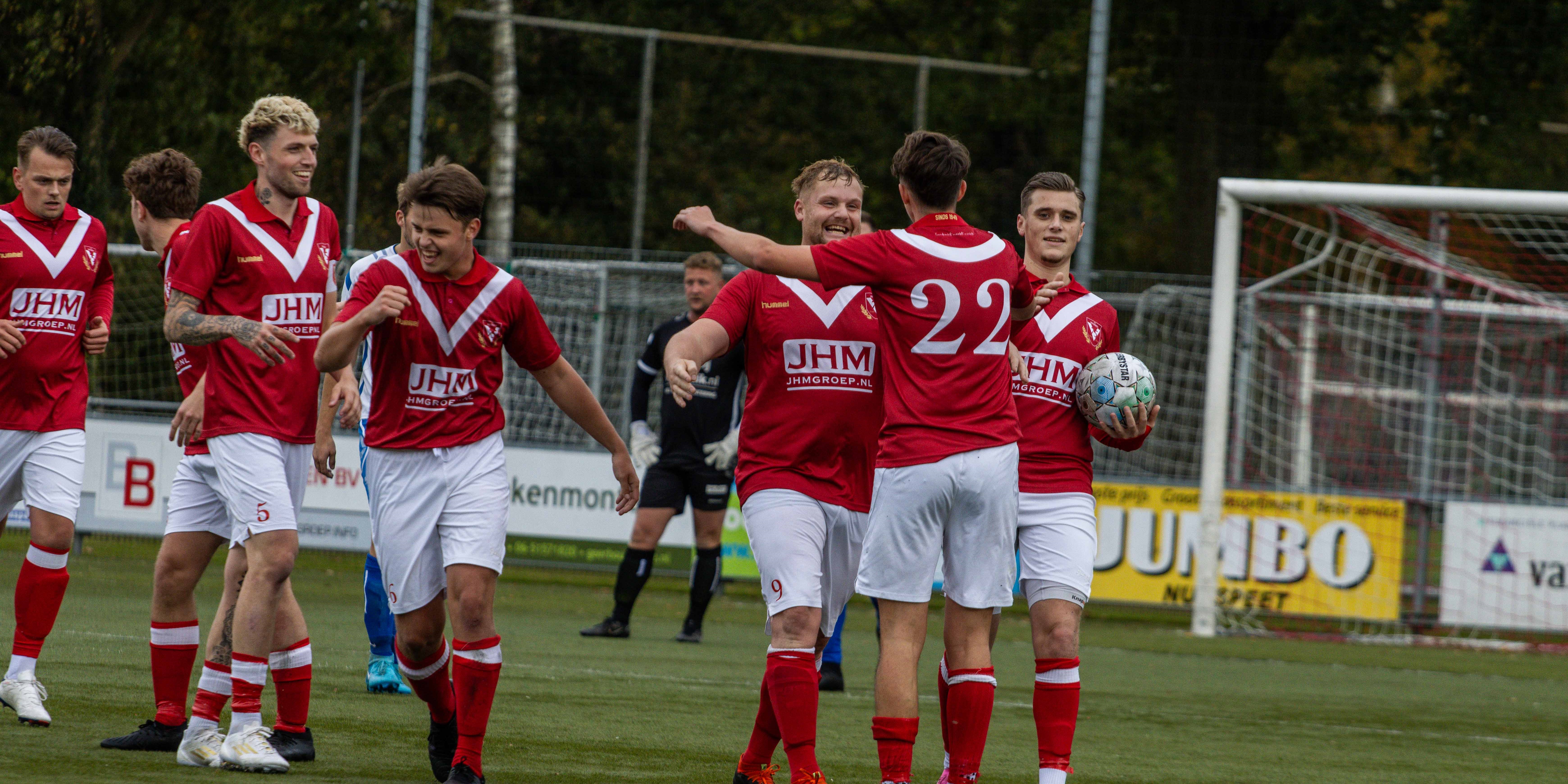 Foto: Eerste competitie overwinning VV Hulshorst