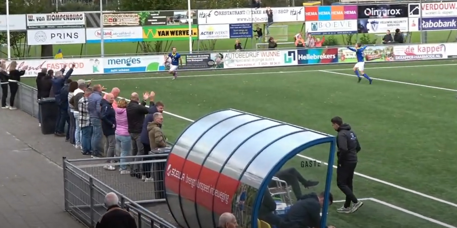 Foto: Nunspeet pakt vierde overwinning op rij