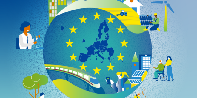 Foto: Weblog Céline Blom: Goede contacten in Brussel