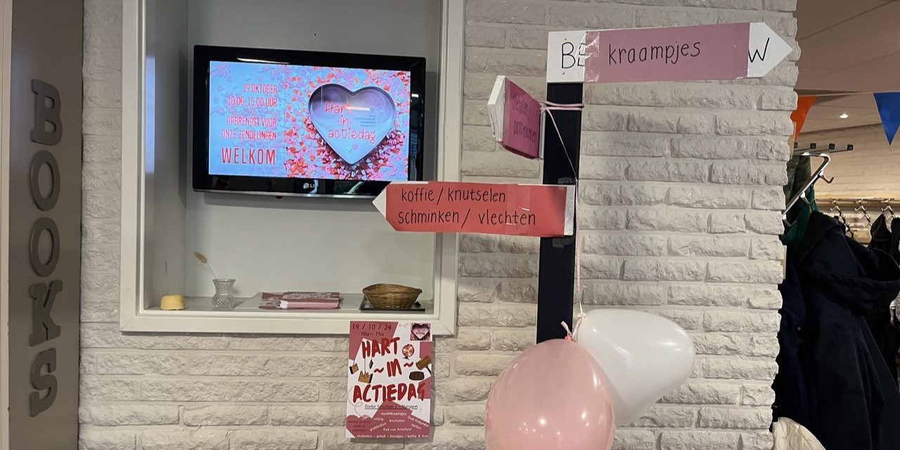 Foto: Hart-in-actiedag VEG Nunspeet voor goede doel