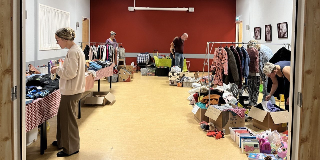 Foto: Herfstmarkt op 't Harde: “Overrompeld door enthousiasme”