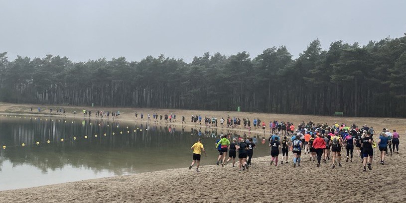 Foto: Eerste editie van de Nunspeetse Wolventrail door Running Nunspeet